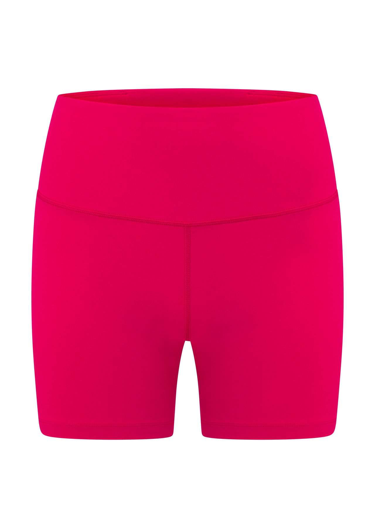 Lorna Jane Lotus No Chafe Phone Pocket 14cm Bike Shorts - Vivid Pink