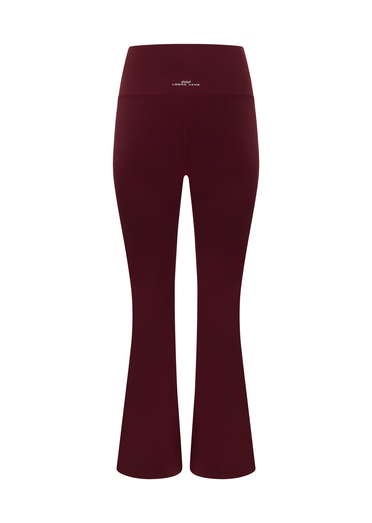 Lorna Jane Liberty Flared Leggings - Cranberry