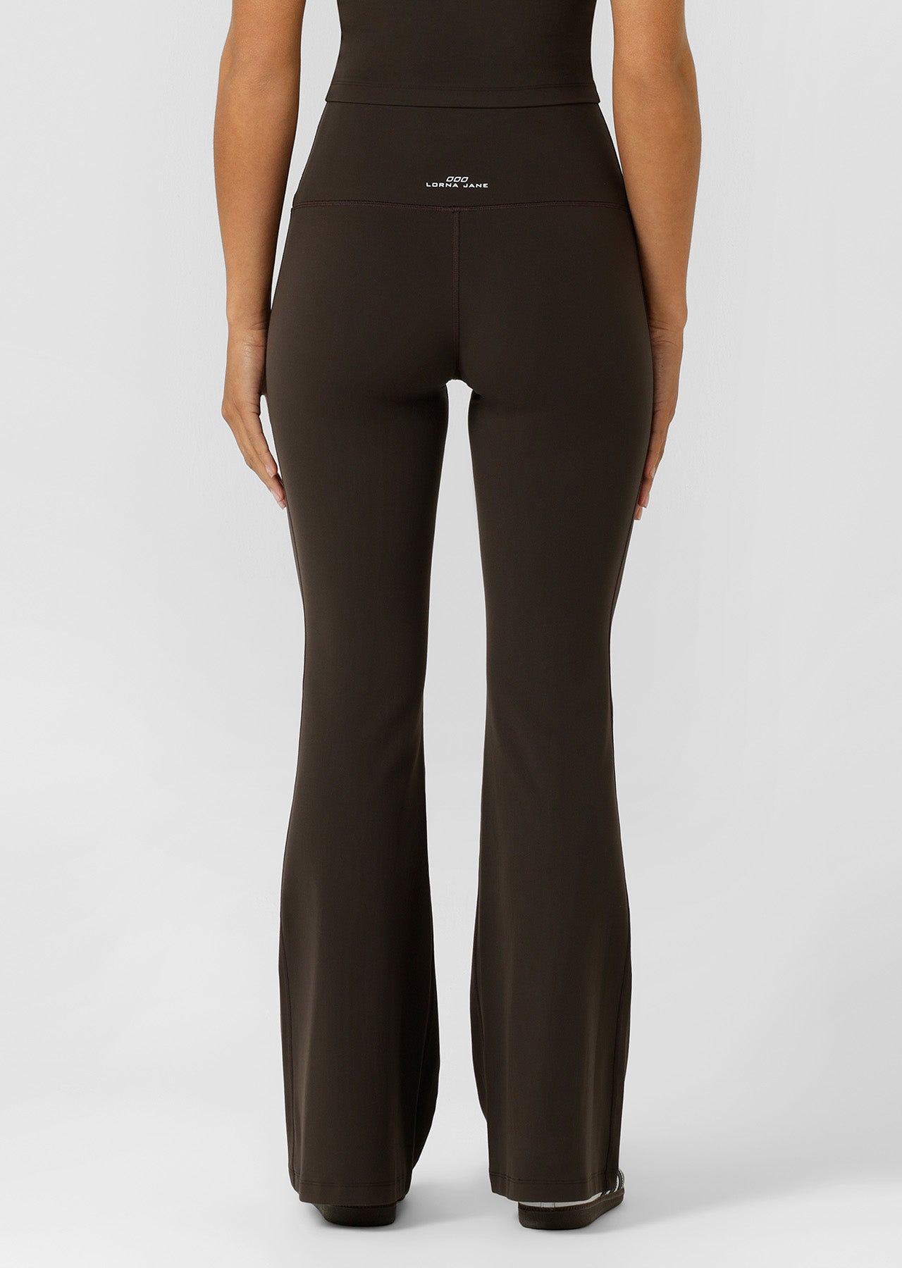 Lorna Jane Liberty Flared Leggings - Volcano