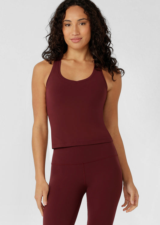 Lorna Jane Liberty Active Tank - Cranberry