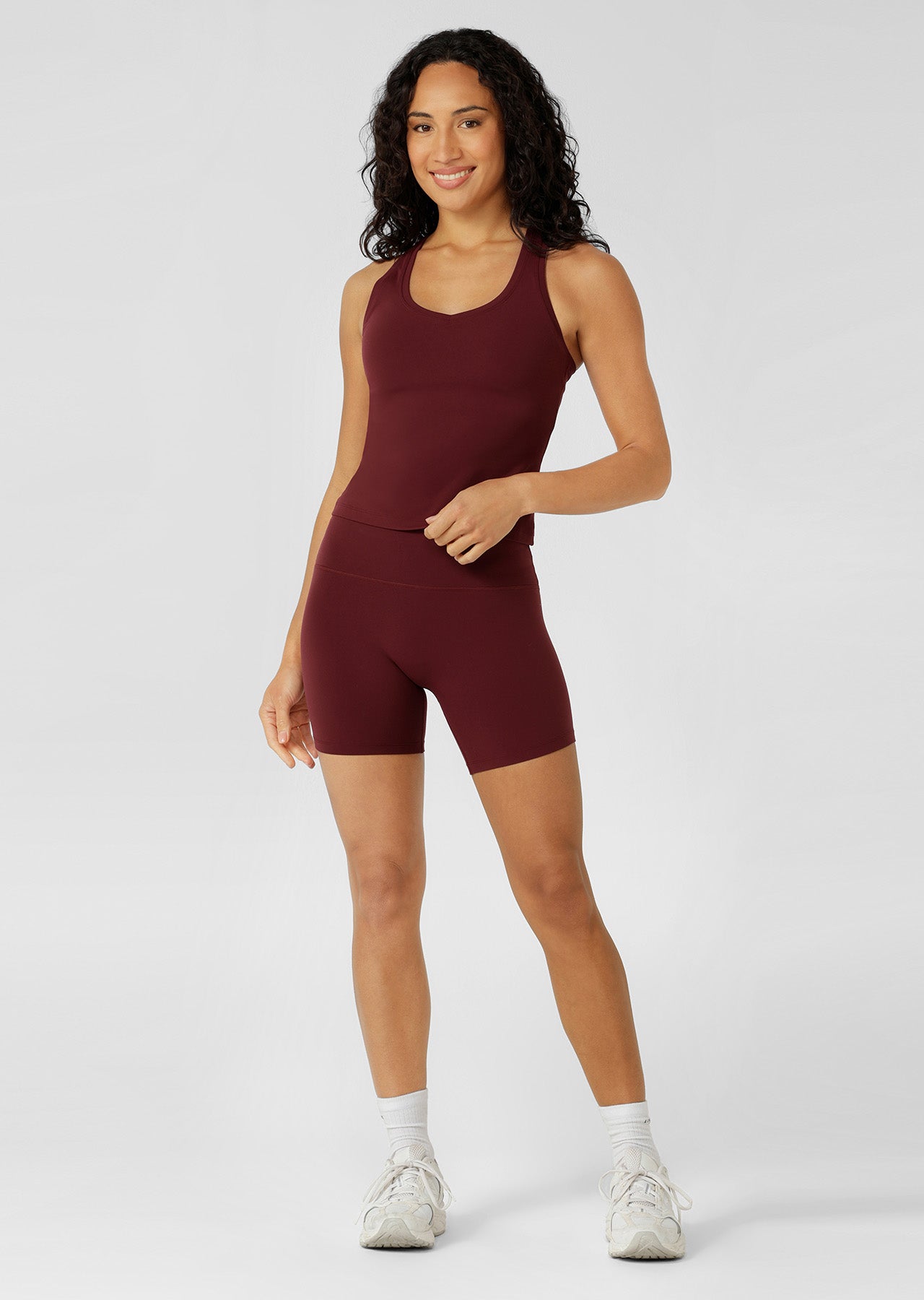 Lorna Jane Liberty Active Tank - Cranberry