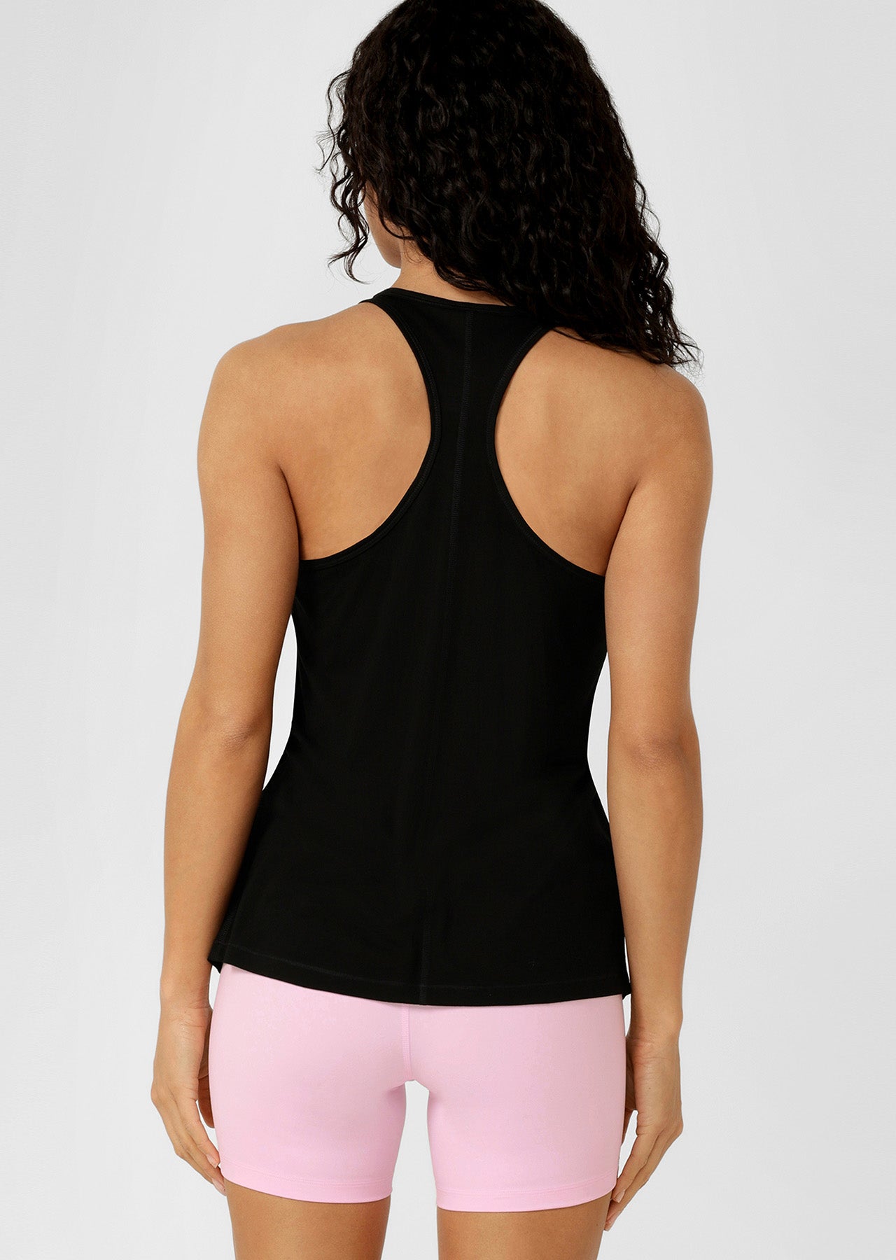 Lorna Jane Lotus Slouchy Tank - Black