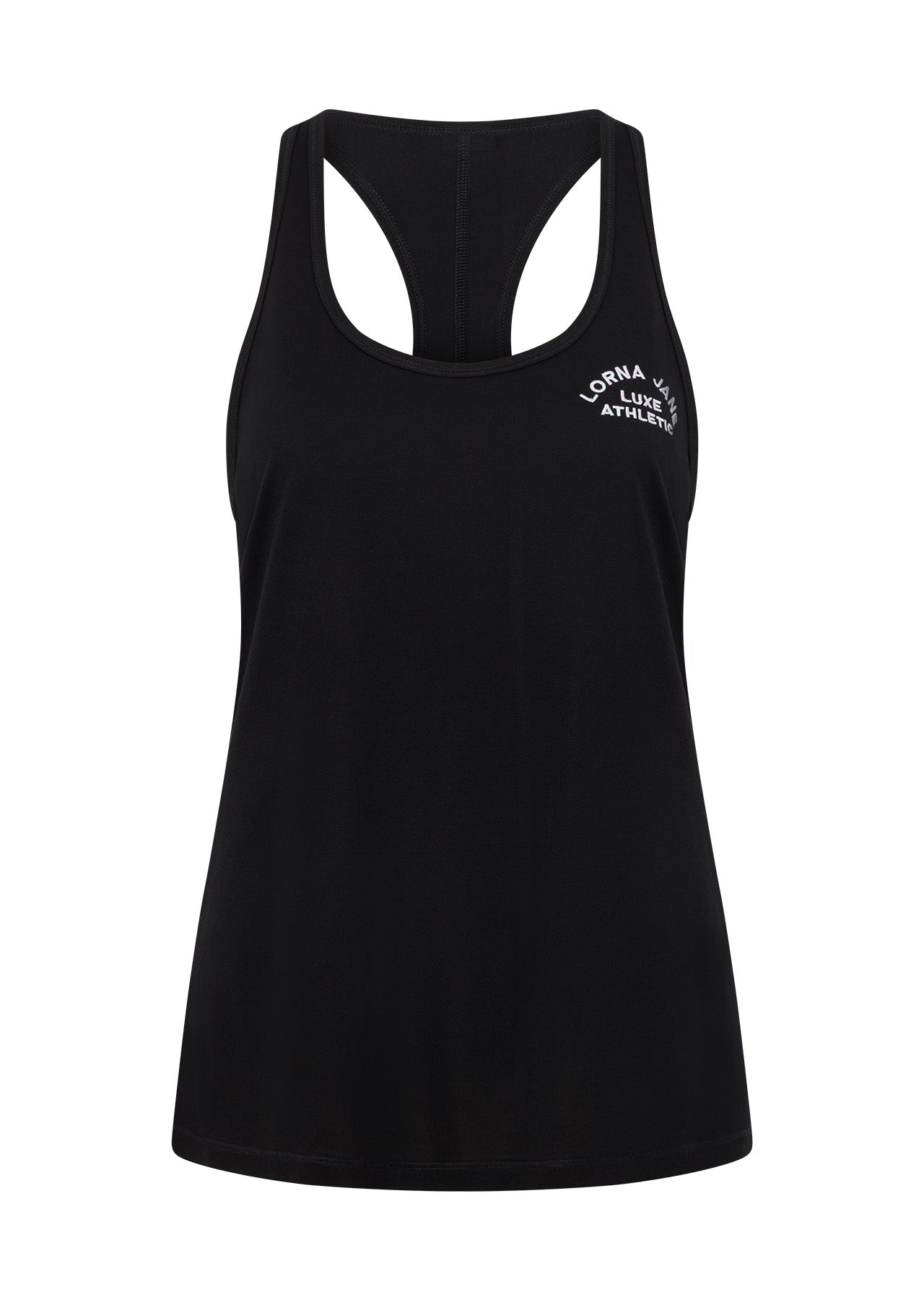 Lorna Jane Lotus Slouchy Tank - Black