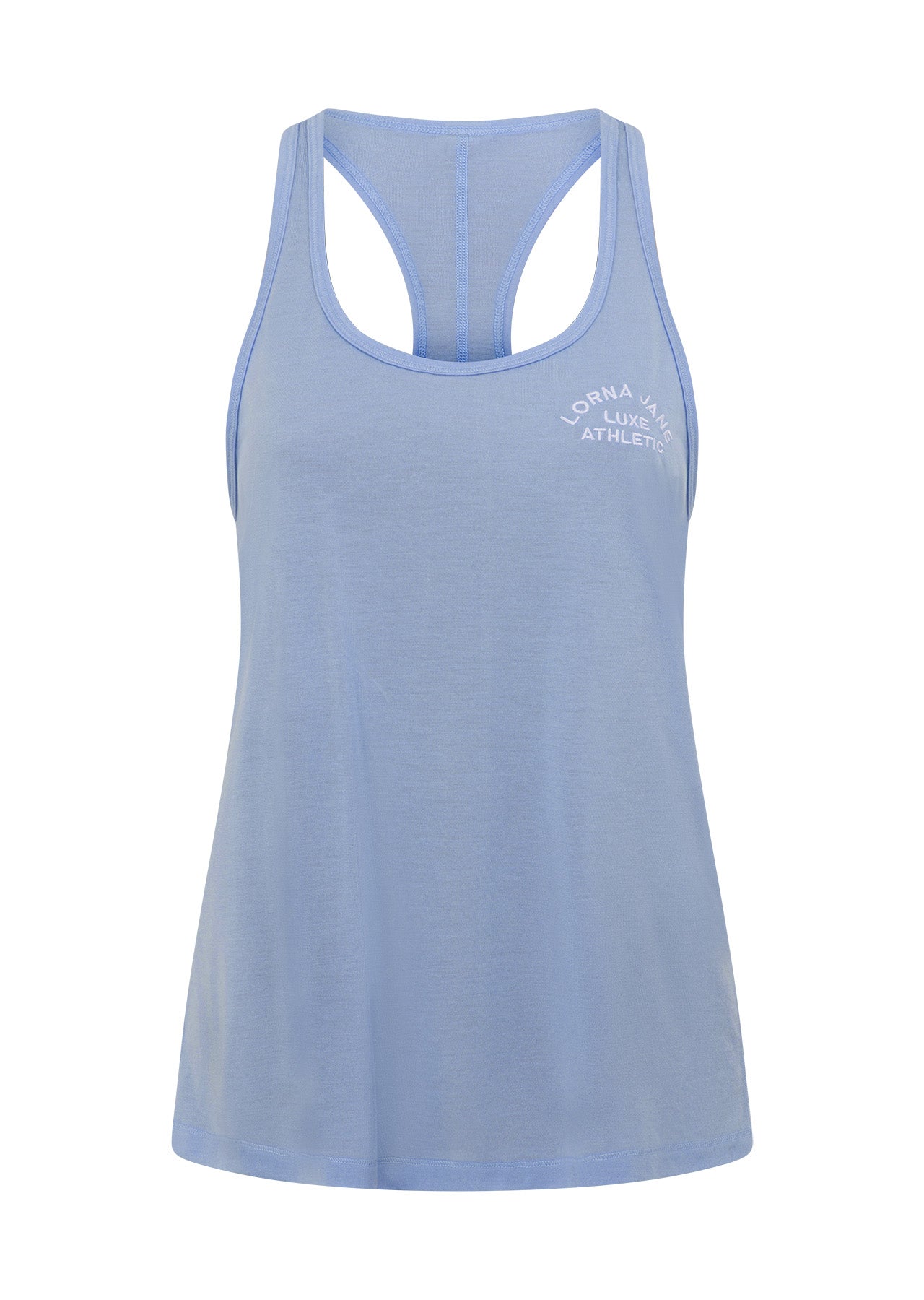 Lorna Jane Lotus Slouchy Tank - Light Moontide