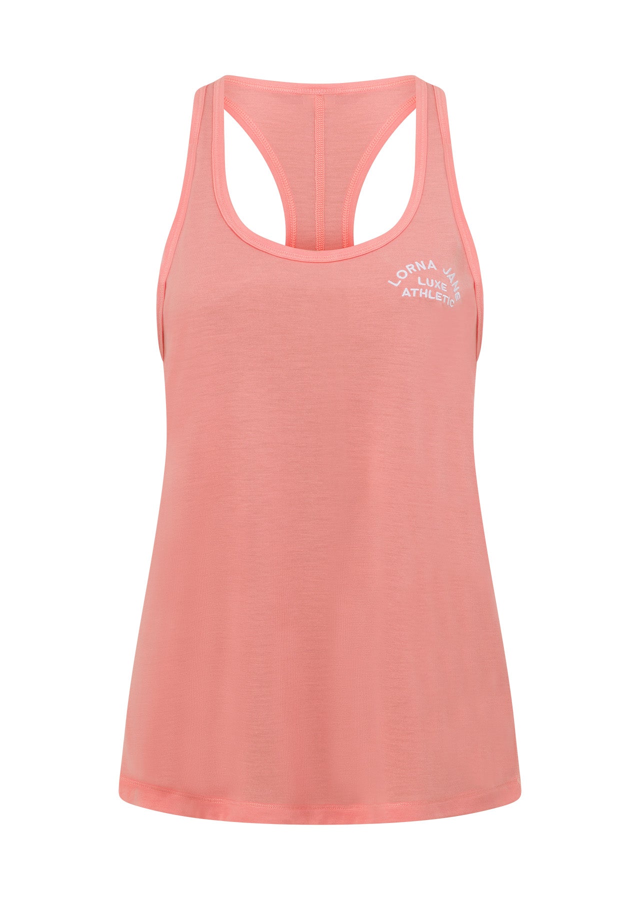 Lorna Jane Lotus Slouchy Tank - Peach Spritz