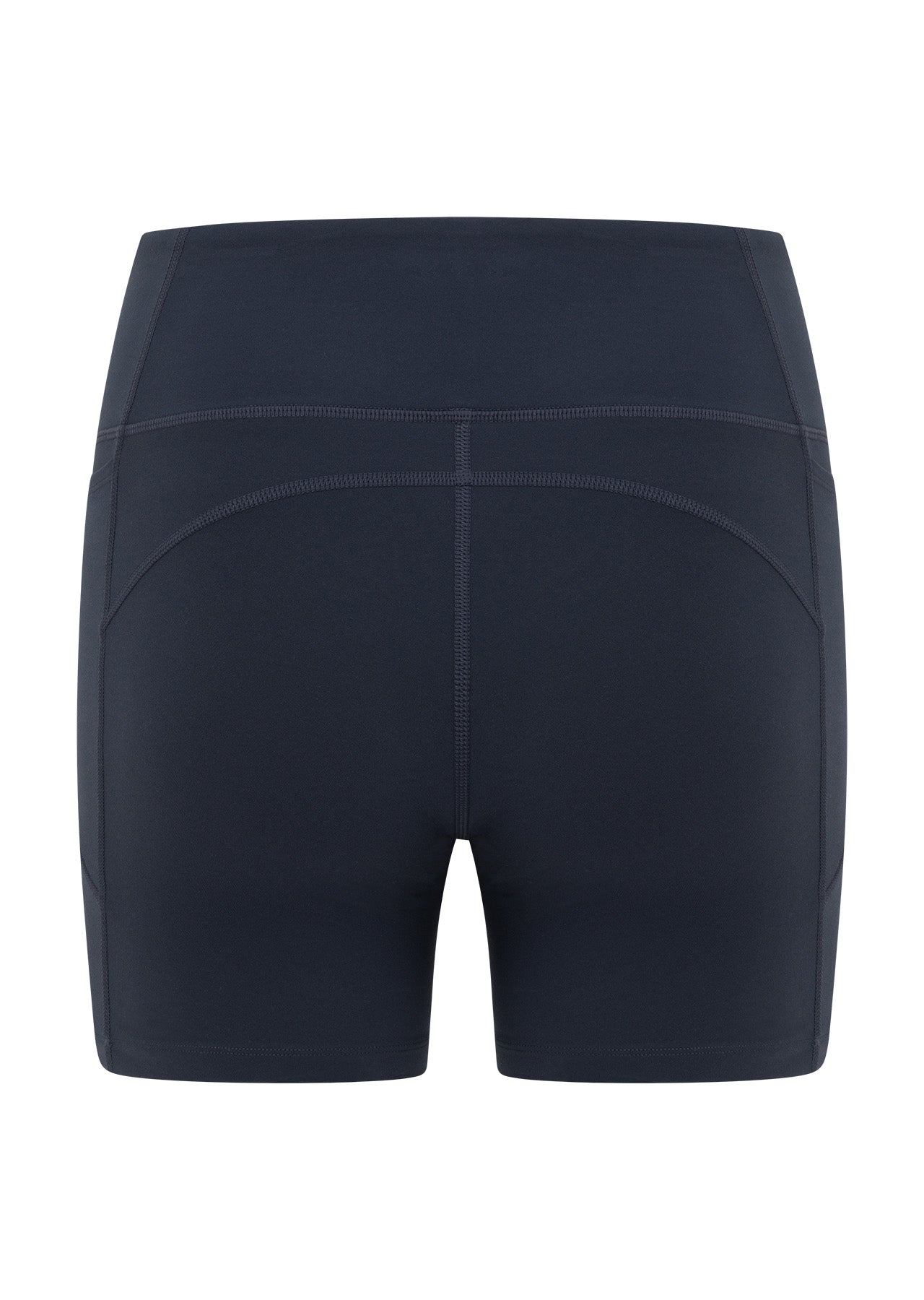 Lorna Jane Amy No Chafe Phone Pocket 14cm Bike Shorts - Platinum Navy