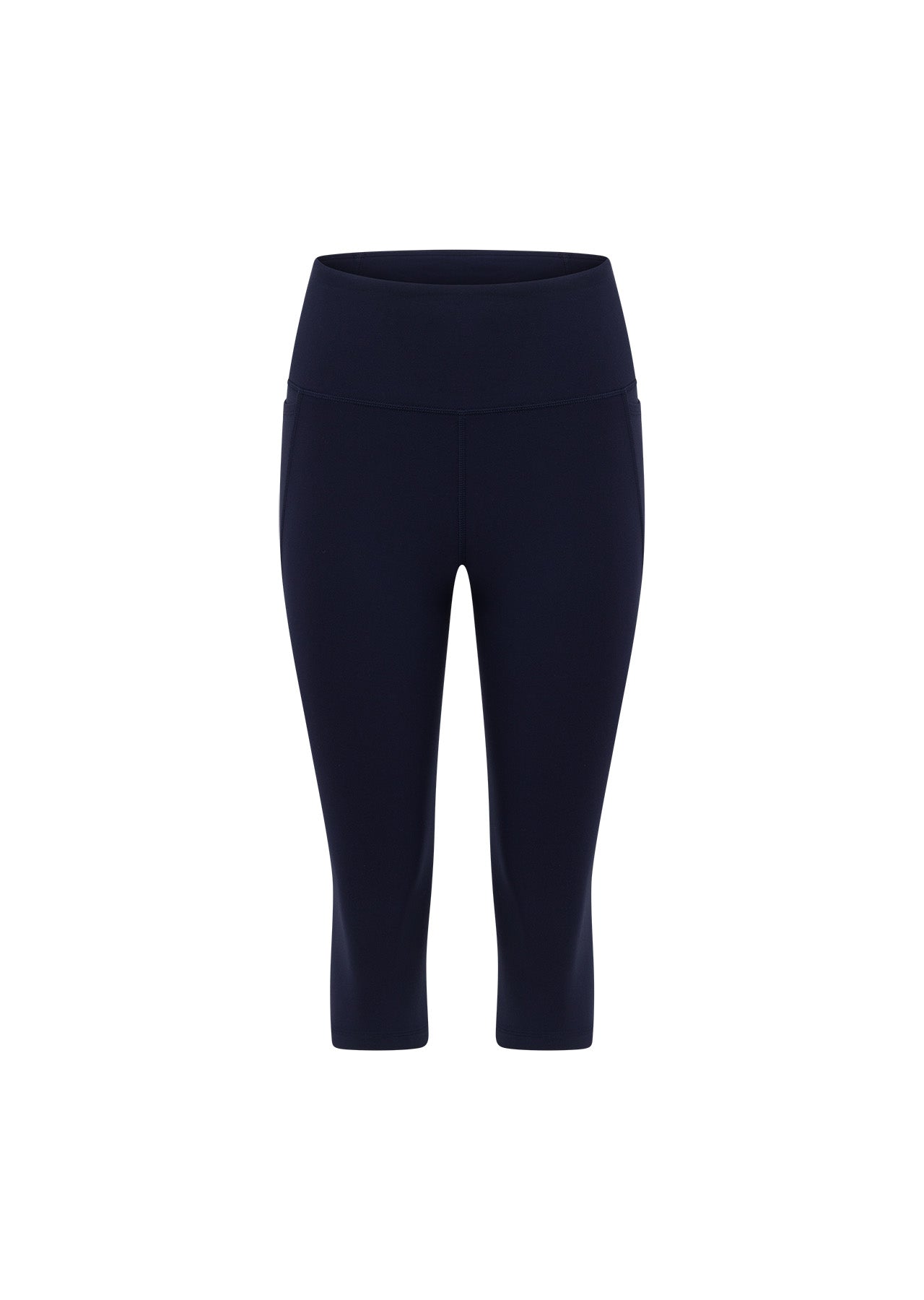 Lorna Jane Amy No Chafe Phone Pocket 3/4 Leggings - French Navy