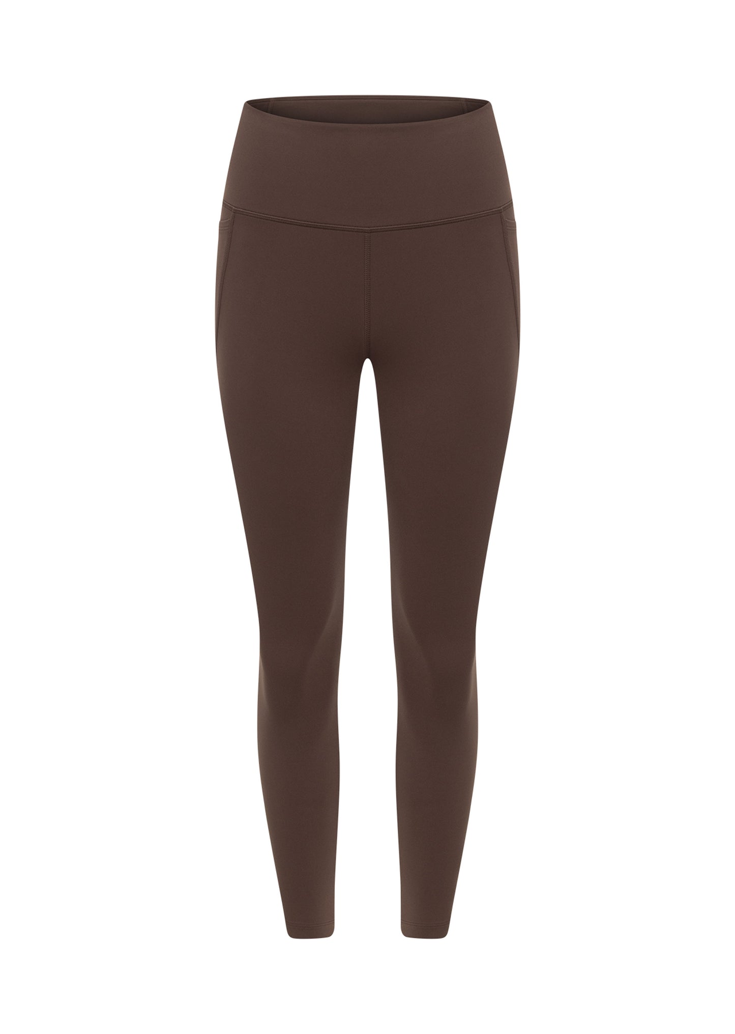 Lorna Jane Amy No Chafe Phone Pocket Ankle Biter Leggings - Cinnamon