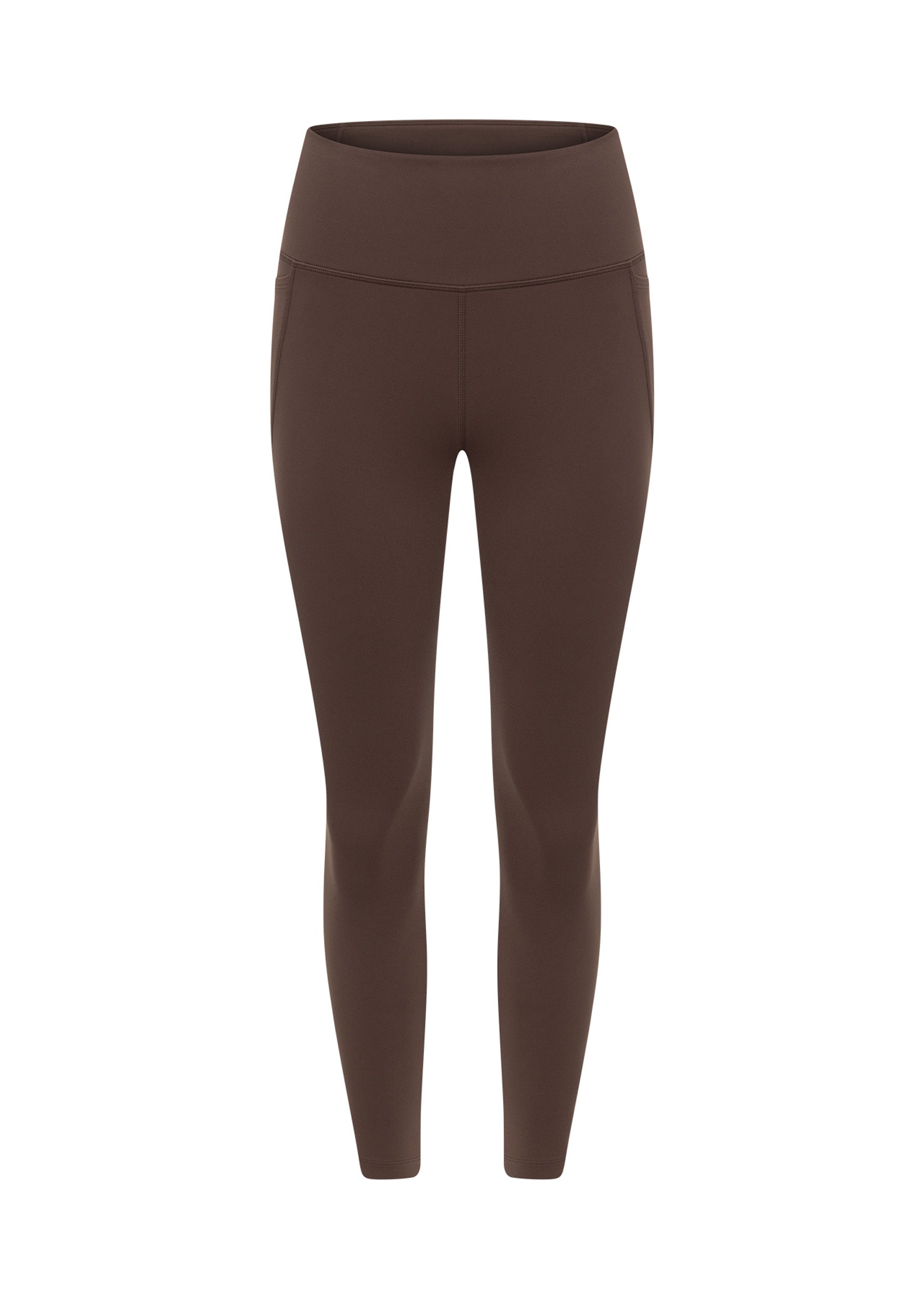 Lorna Jane Amy No Chafe Phone Pocket Ankle Biter Leggings - Cinnamon