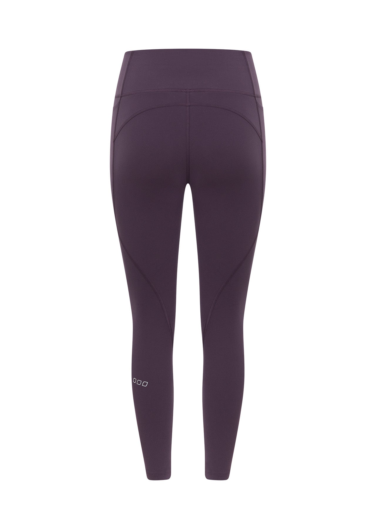 Lorna Jane Amy No Chafe Phone Pocket Ankle Biter Leggings - Midnight Plum