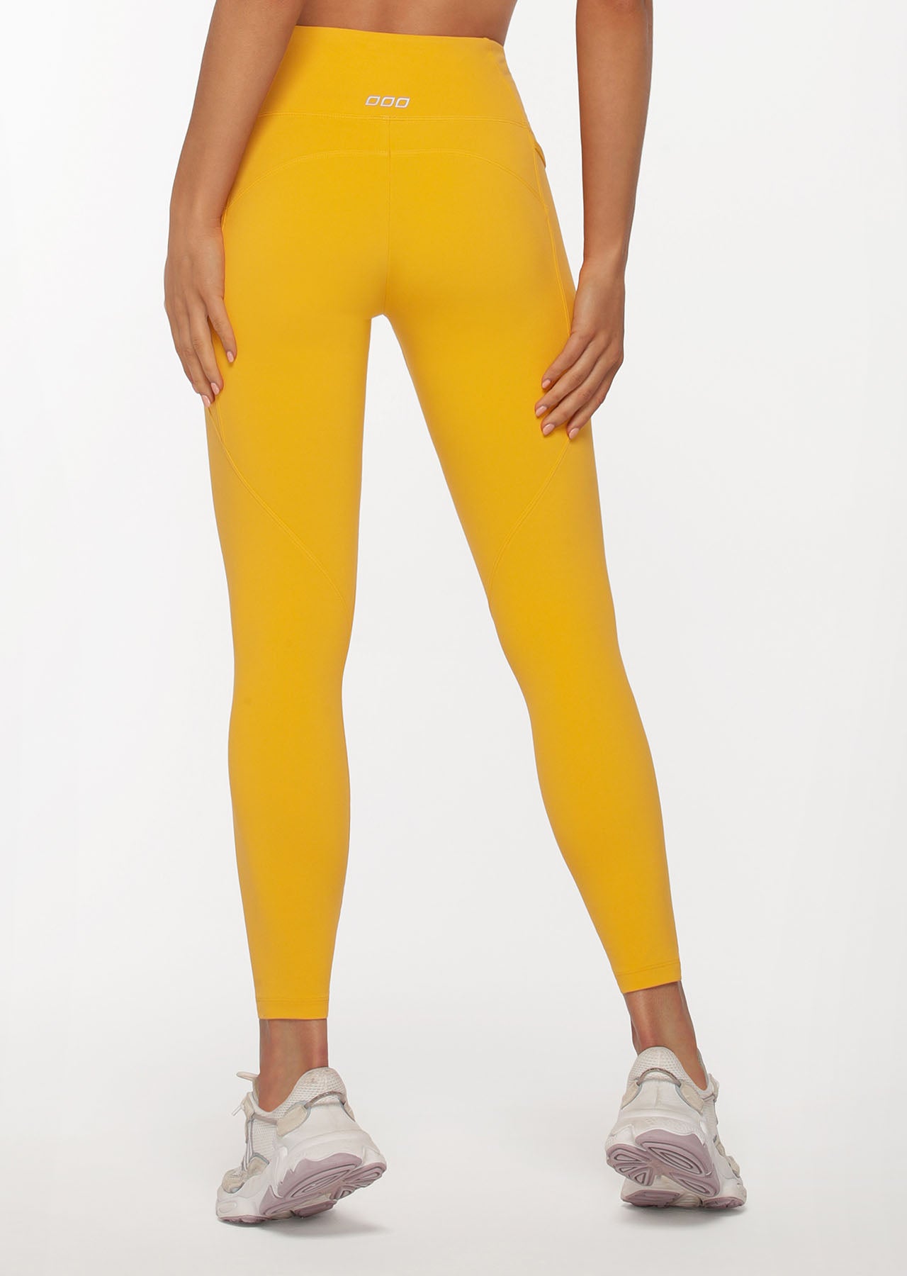 Lorna Jane Amy Phone Pocket Ankle Biter Leggings - Light Turmeric