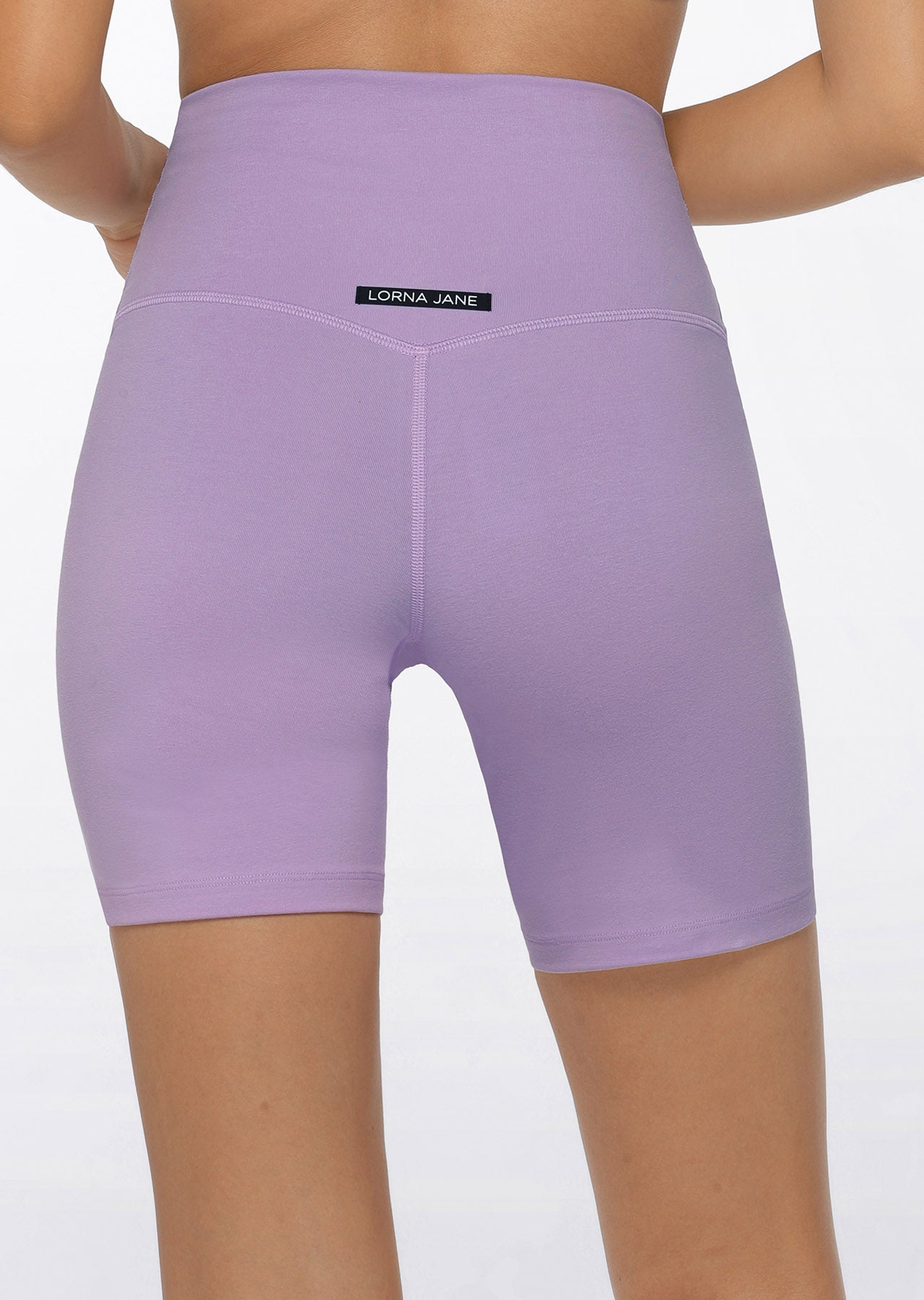 Lorna Jane Weekender Lounge Bike Short - Soft Lilac