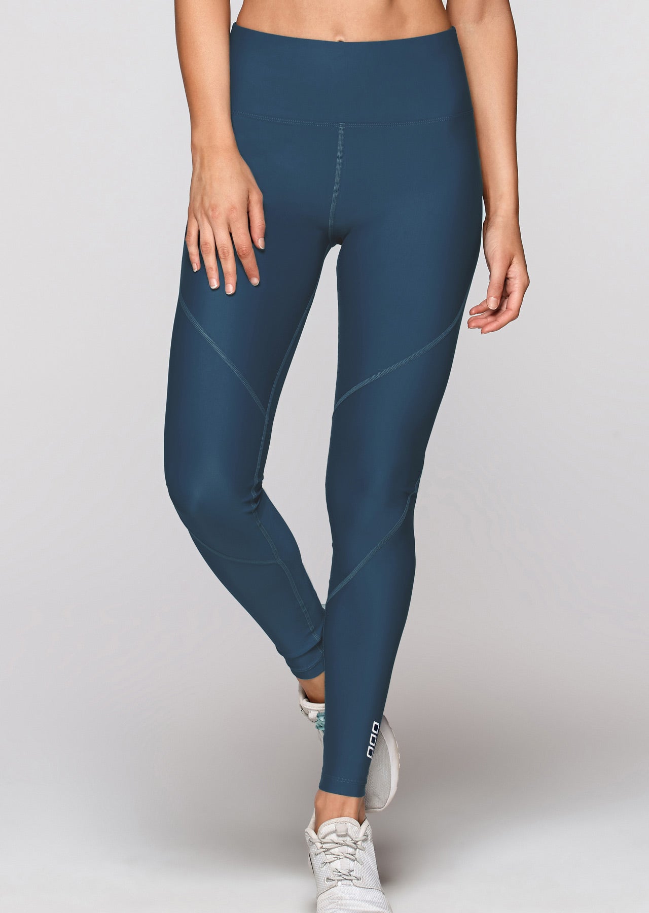 Lorna Jane Abbie Compression F/L Tight - Twilight Blue