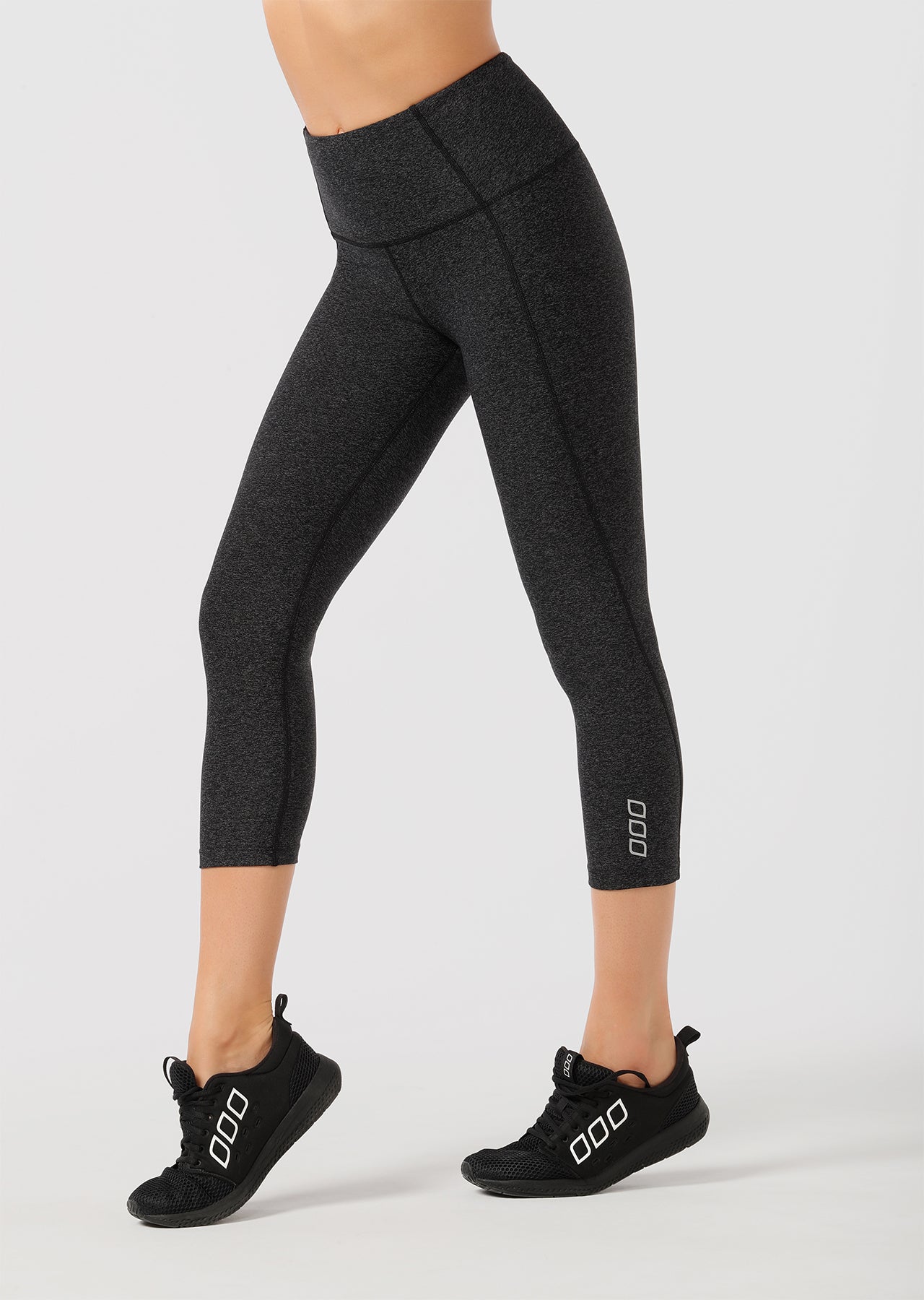 Lorna Jane Accelerate Core 7/8 Tight - Black Marl