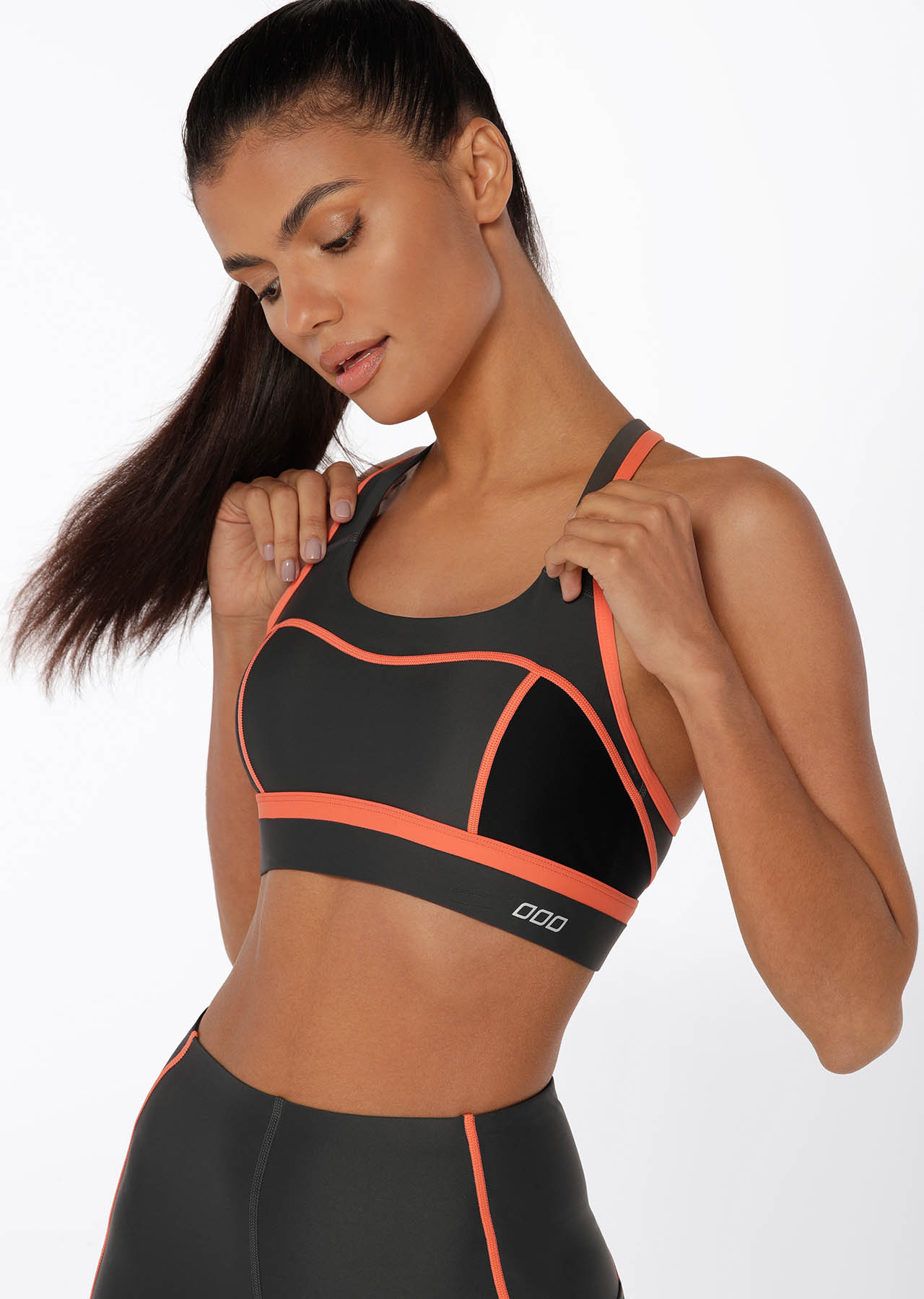 Lorna Jane Accentuate Sports Bra - Titanium