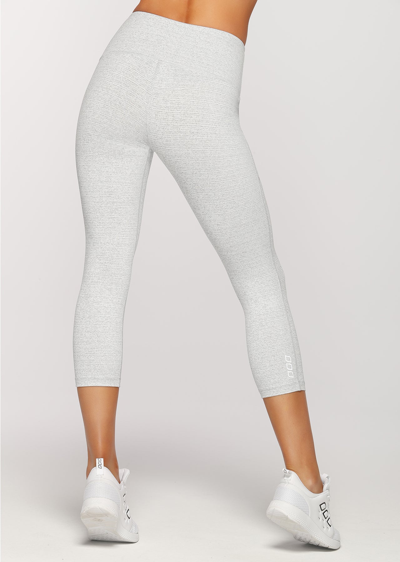 Lorna Jane Ace Core 7/8 Tight - Pale Grey Marl