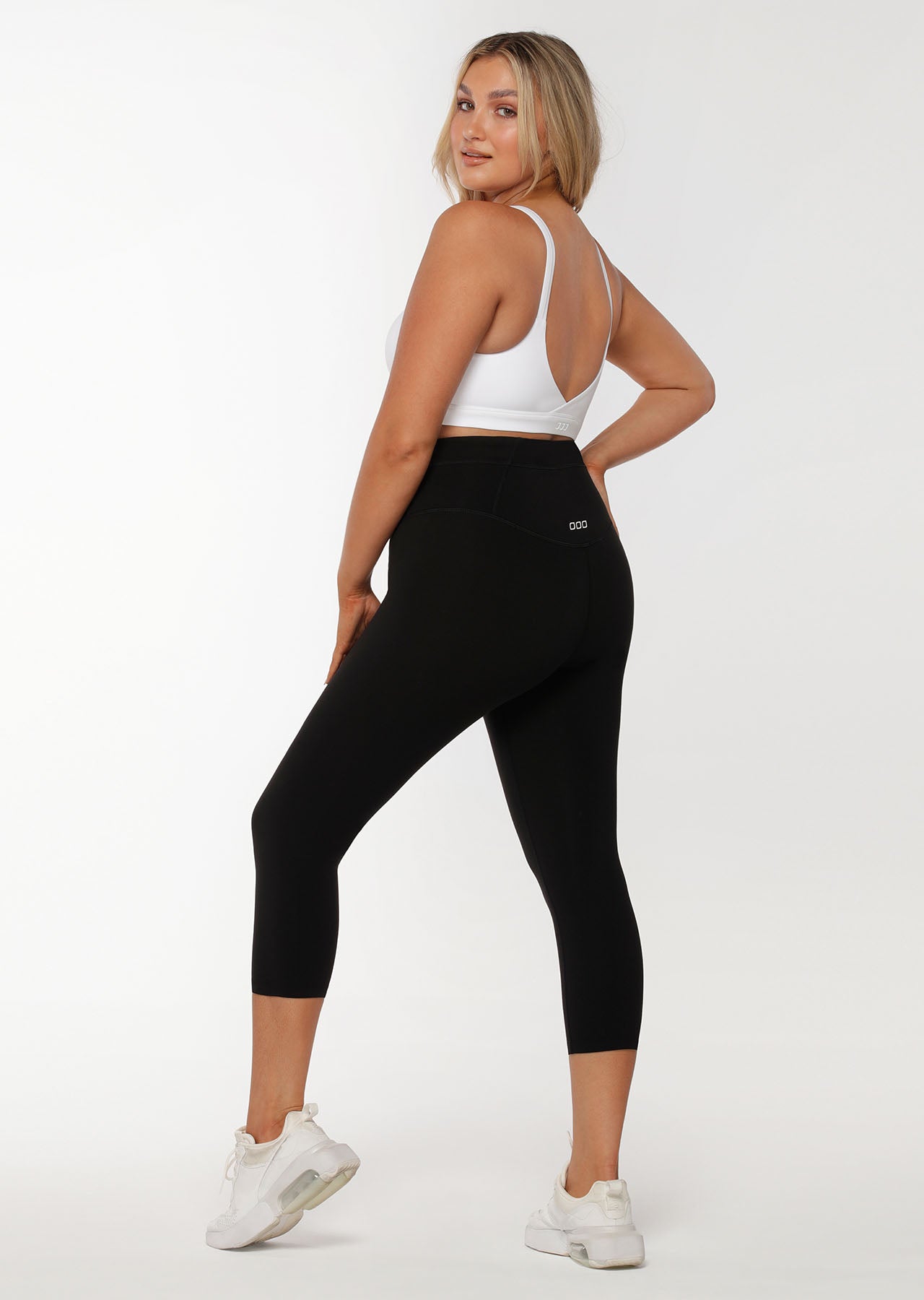 Lorna Jane Ace Core Stability 7/8 Leggings - Black