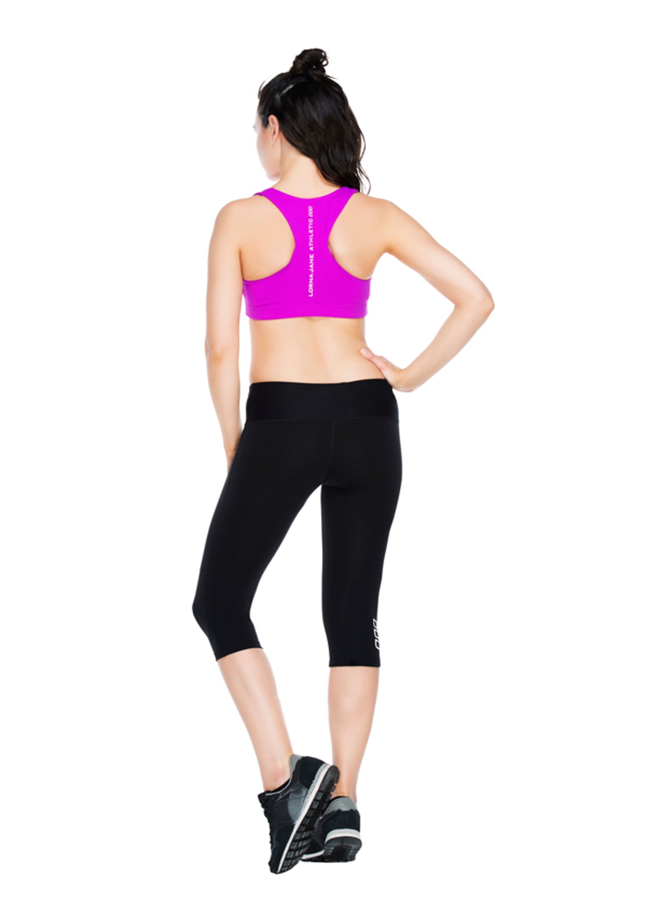 Lorna Jane Active Fashion Sports Bra - Very Fuchsia