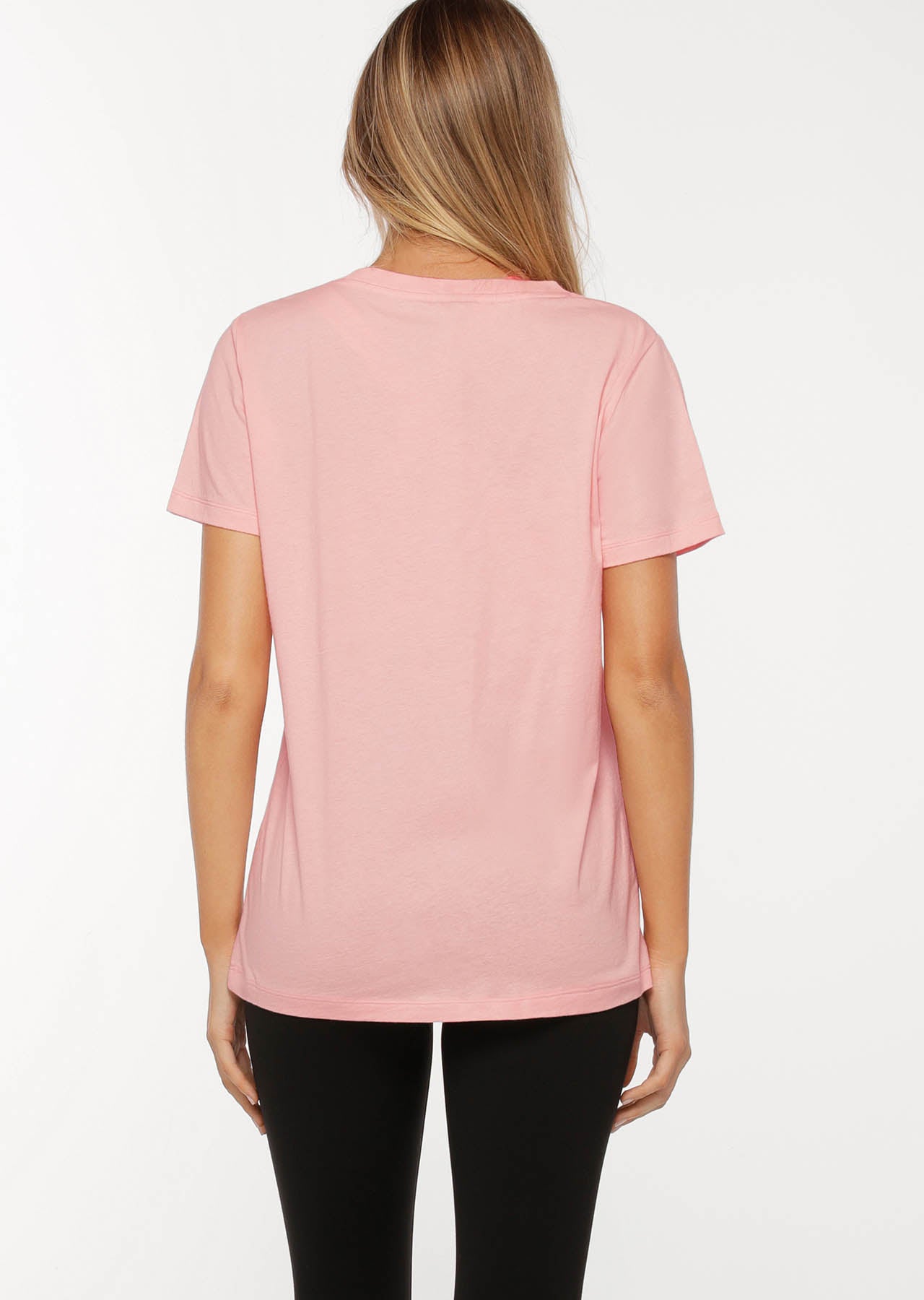 Lorna Jane Active Nation Day T-Shirt - Whisper Pink