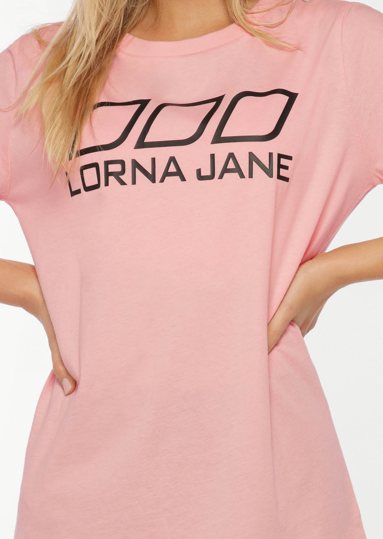 Lorna Jane Active Nation Day T-Shirt - Whisper Pink