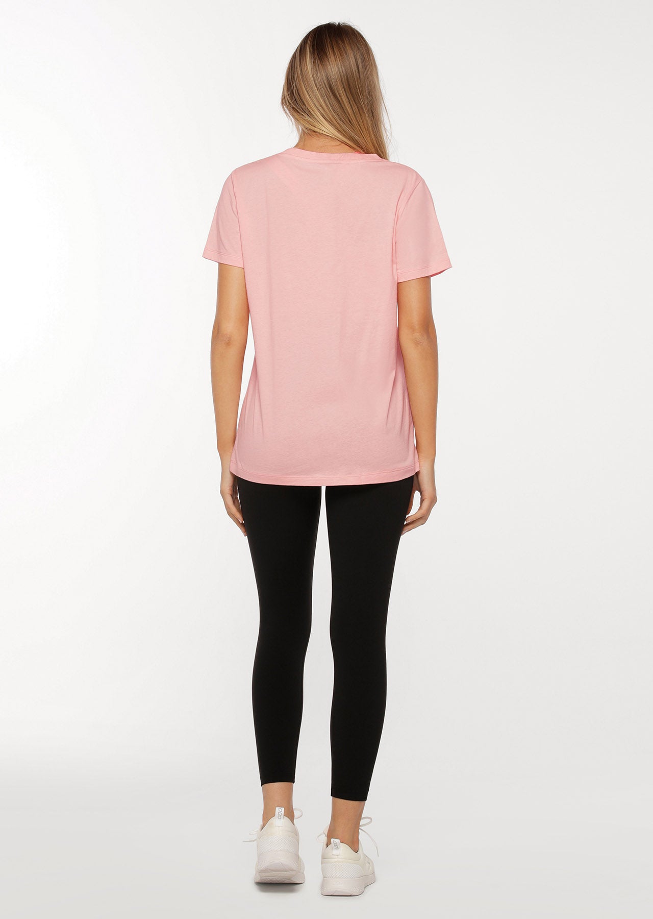 Lorna Jane Active Nation Day T-Shirt - Whisper Pink