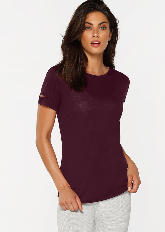 Lorna Jane Agility Active Tee - Pinot