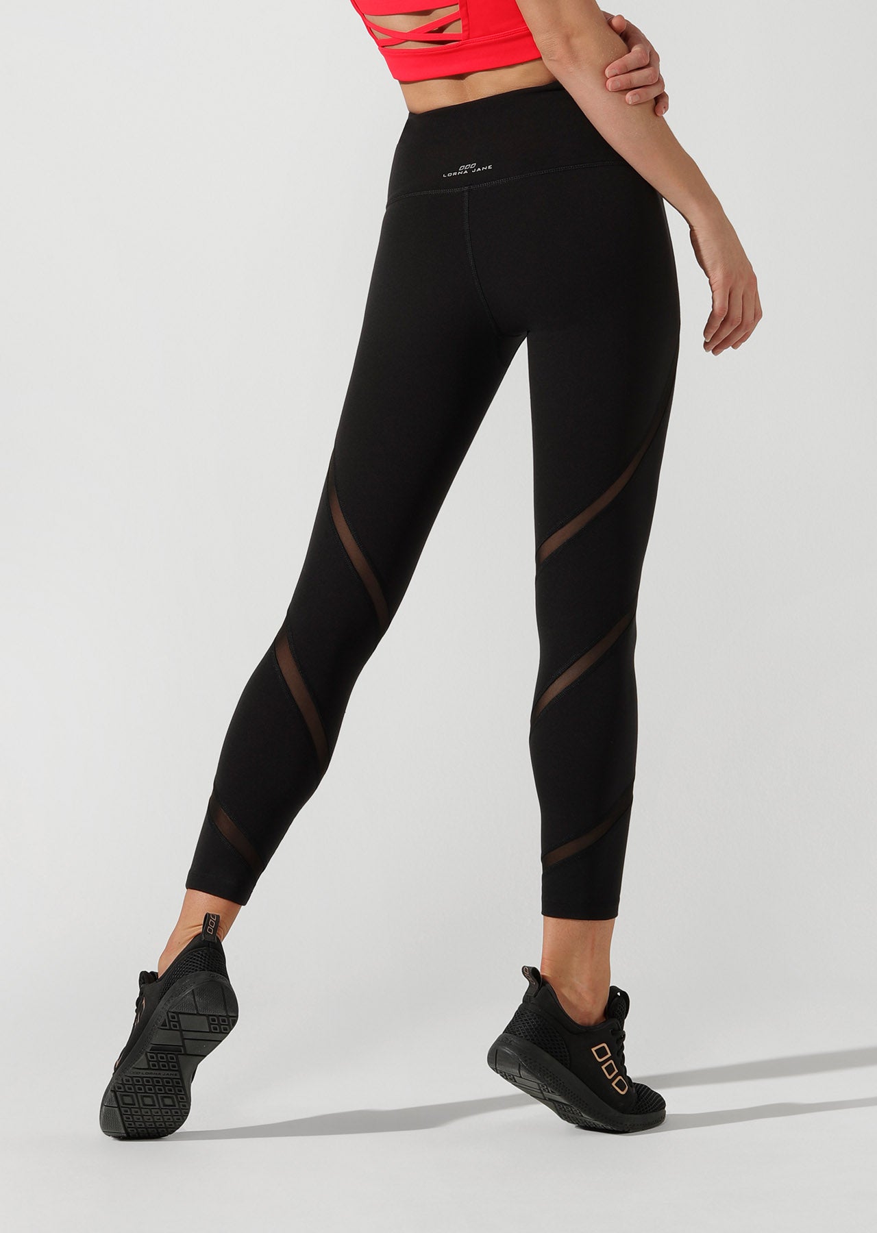 Lorna Jane Agility Core Ankle Biter Tight - Black