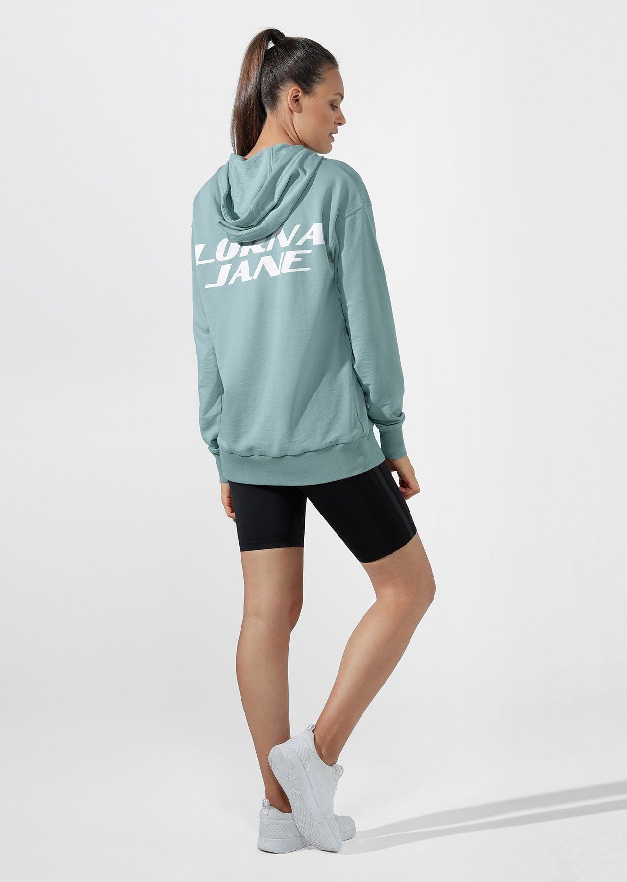 Lorna Jane All Comfort Lightweight Hoodie - Succulent