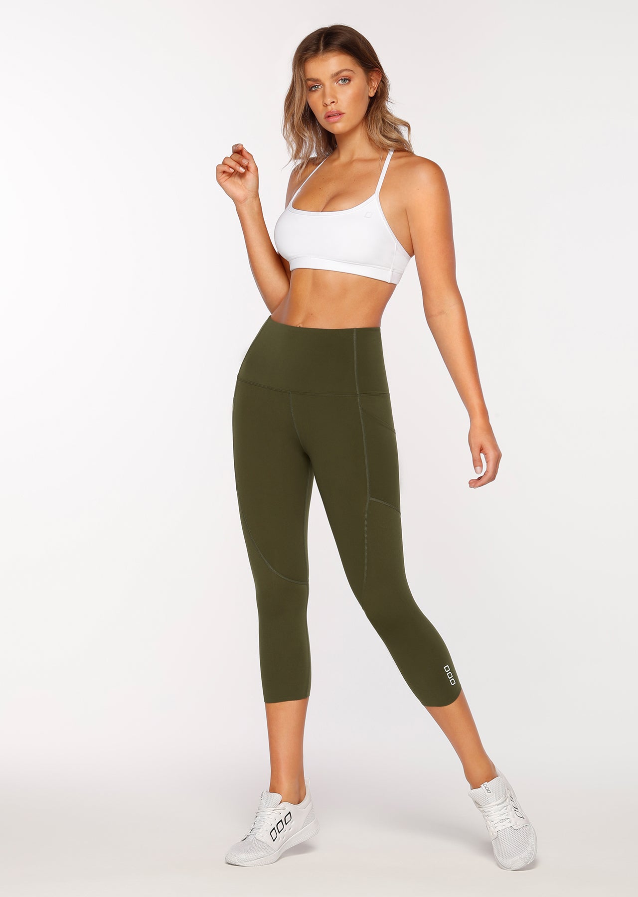 Lorna Jane All Day 7/8 Tight - Luxury Green