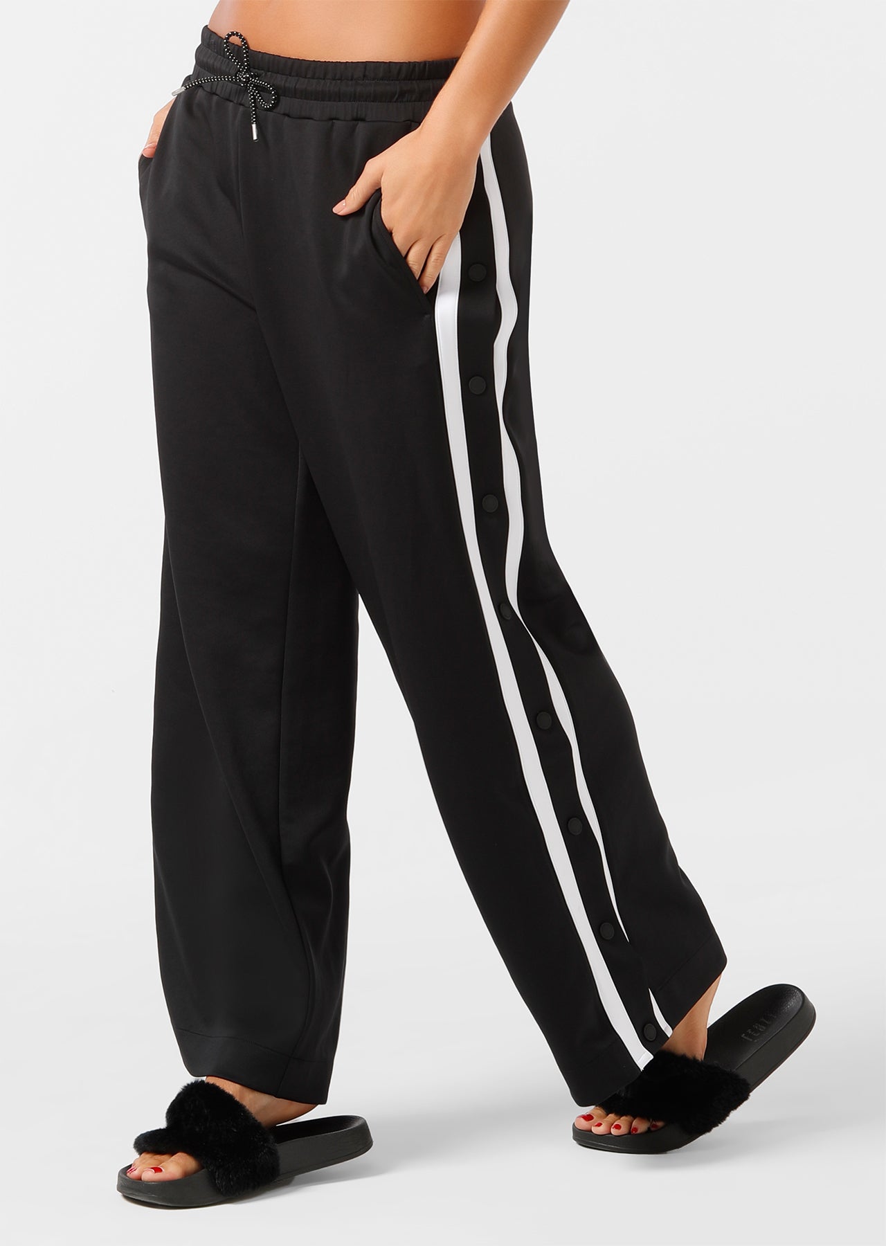 Lorna Jane All Day Active Trackie - Black/White