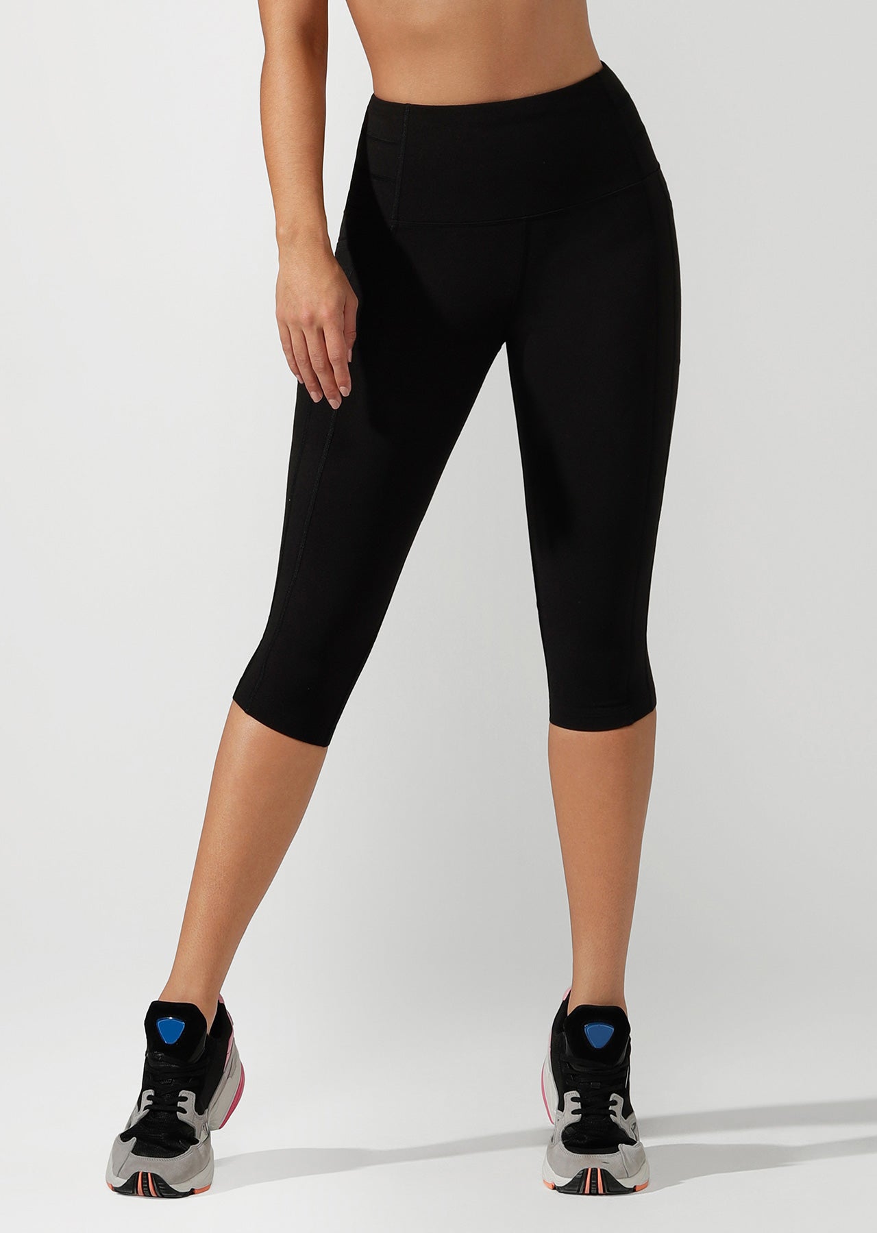 Lorna Jane All Day Booty Support 3/4 Tight - Black