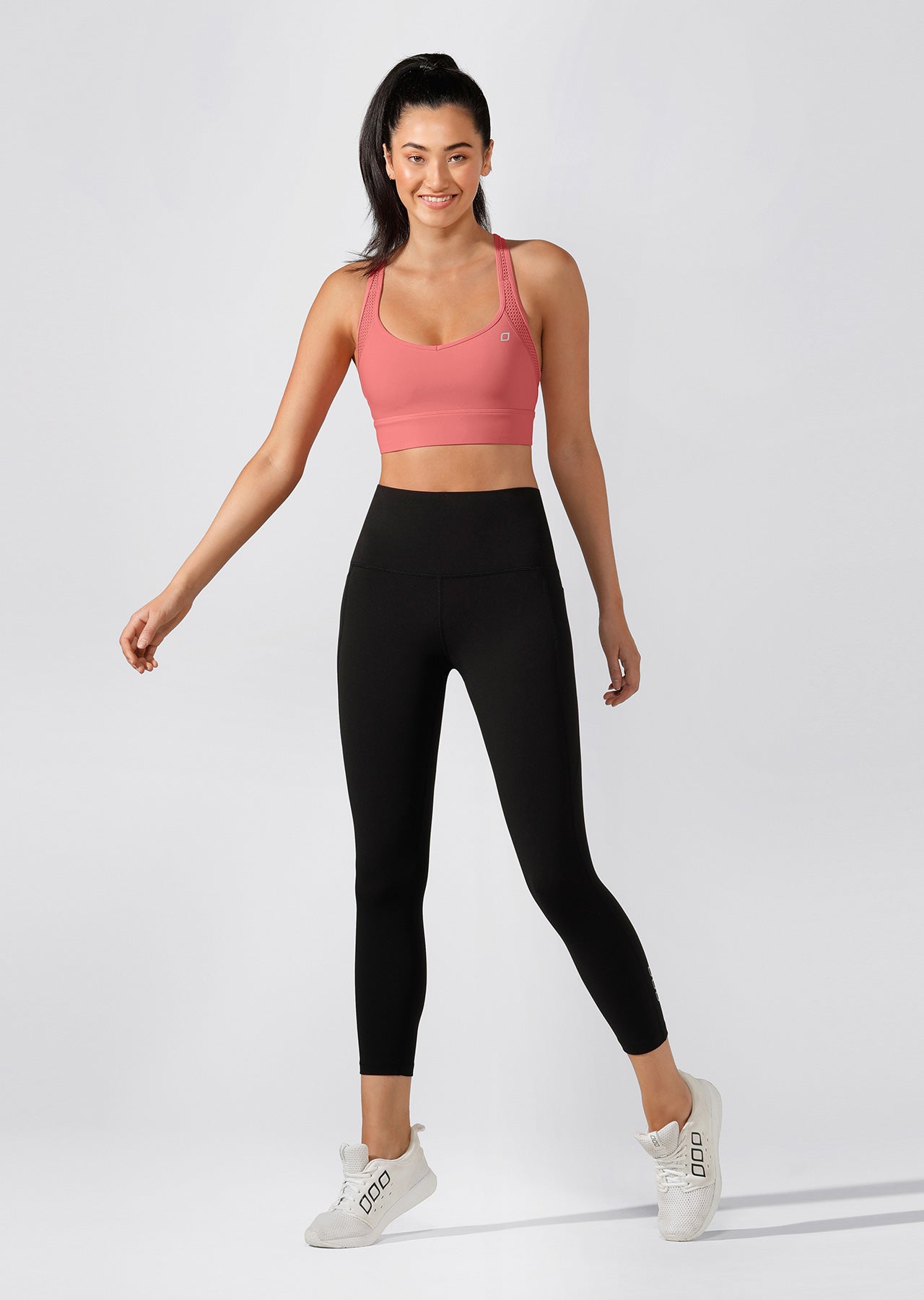 Lorna Jane All Day Pocket Ankle Biter Tight - Black