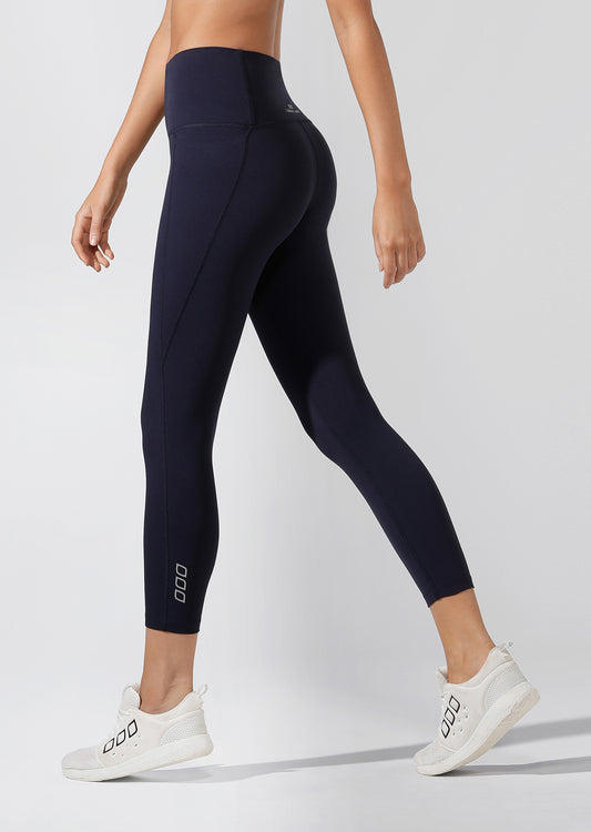 Lorna Jane All Day Pocket Ankle Biter Tight - French Navy