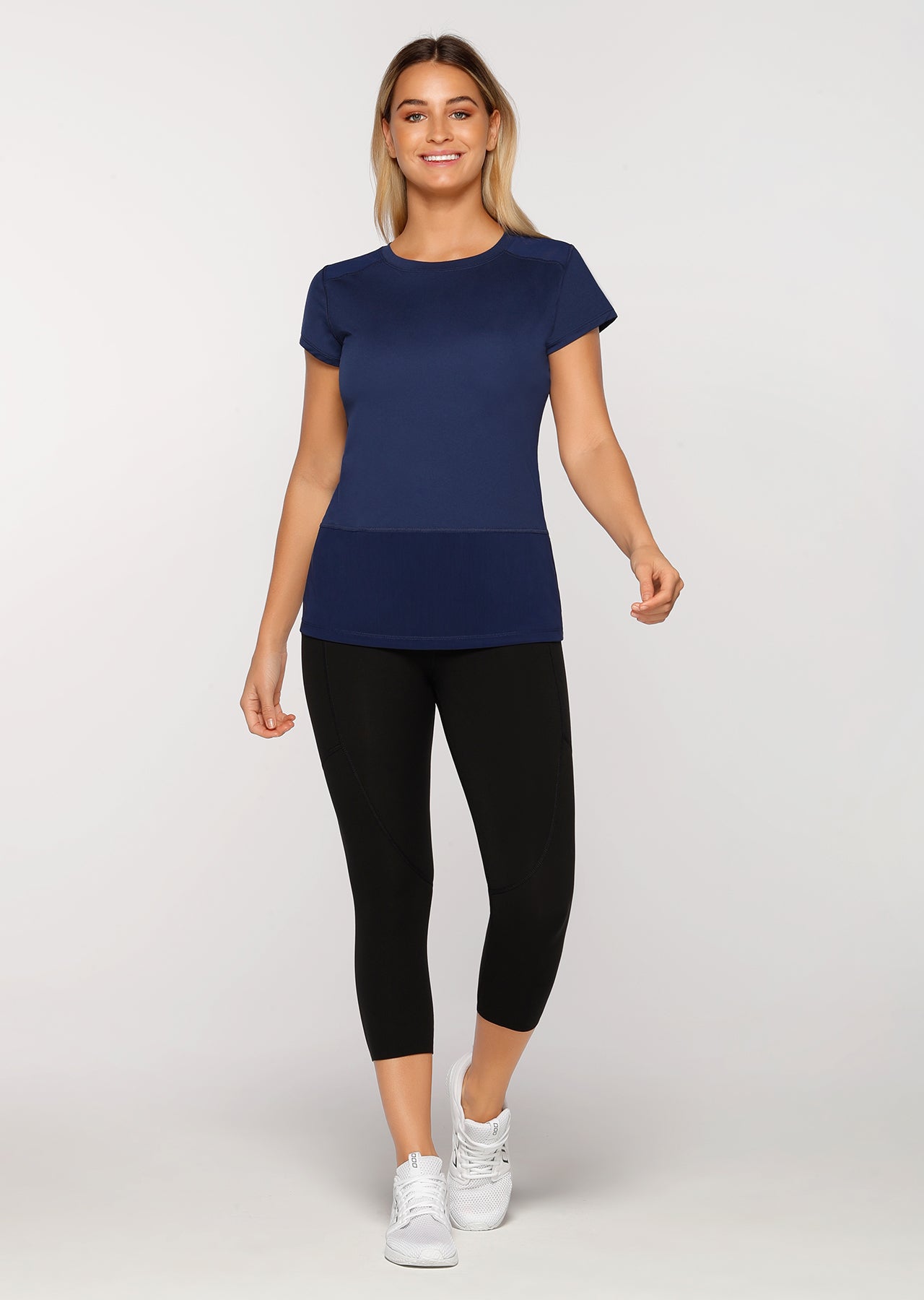 Lorna Jane All Day Workout Tee - Marine