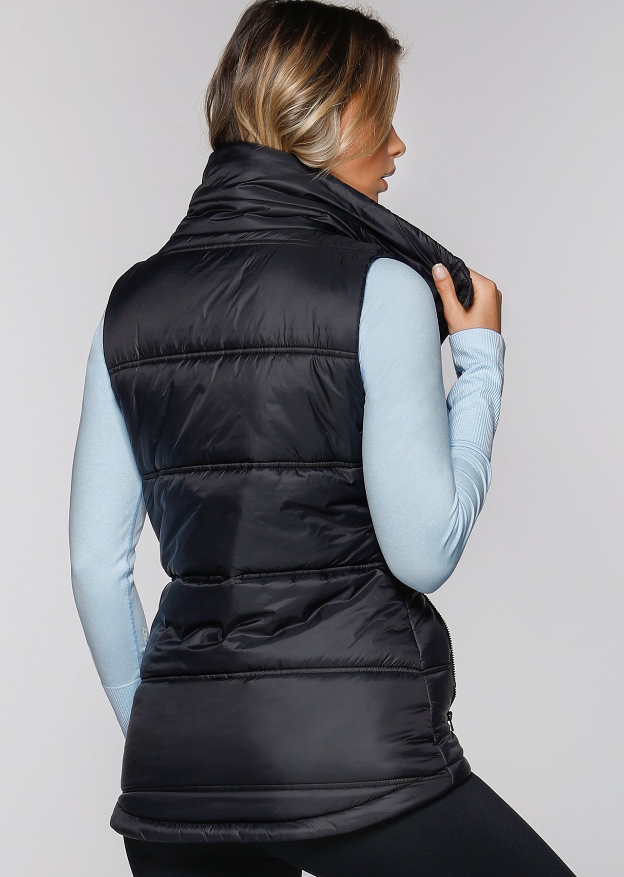 Lorna Jane All Rounder Puffa Vest - Black