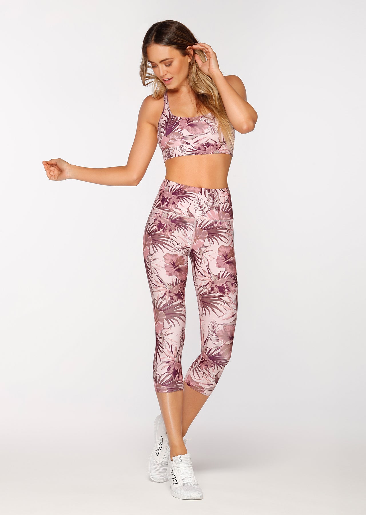 Lorna Jane Aloha Sports Bra - Aloha Print