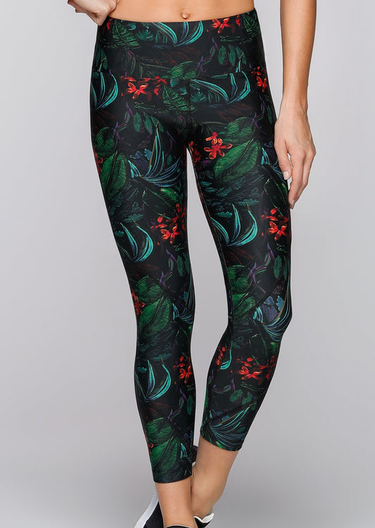 Lorna Jane Amazonia Core Ankle Biter Tight - Amazonia Print