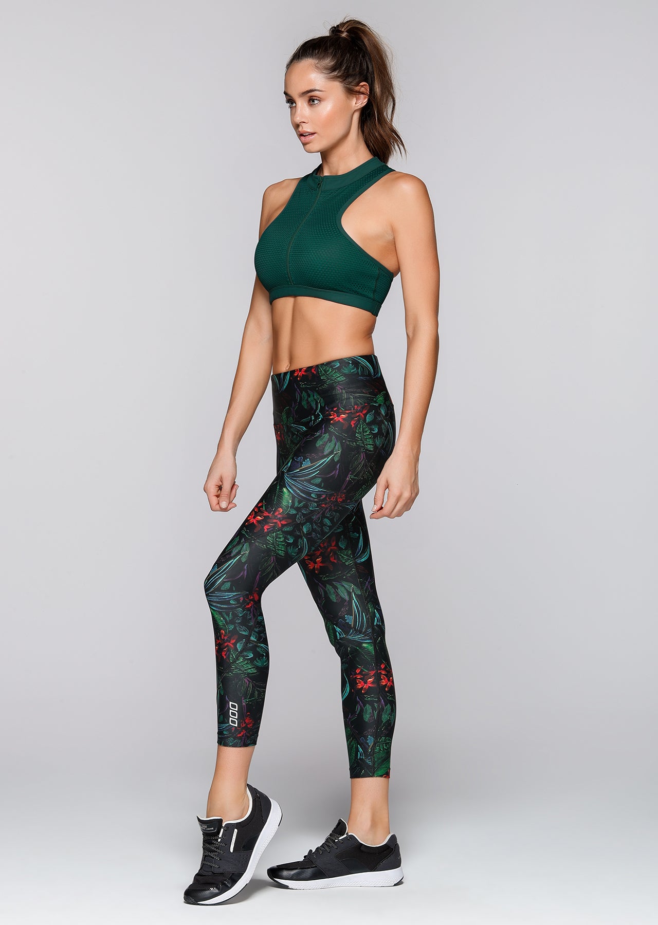 Lorna Jane Amazonia Core Ankle Biter Tight - Amazonia Print