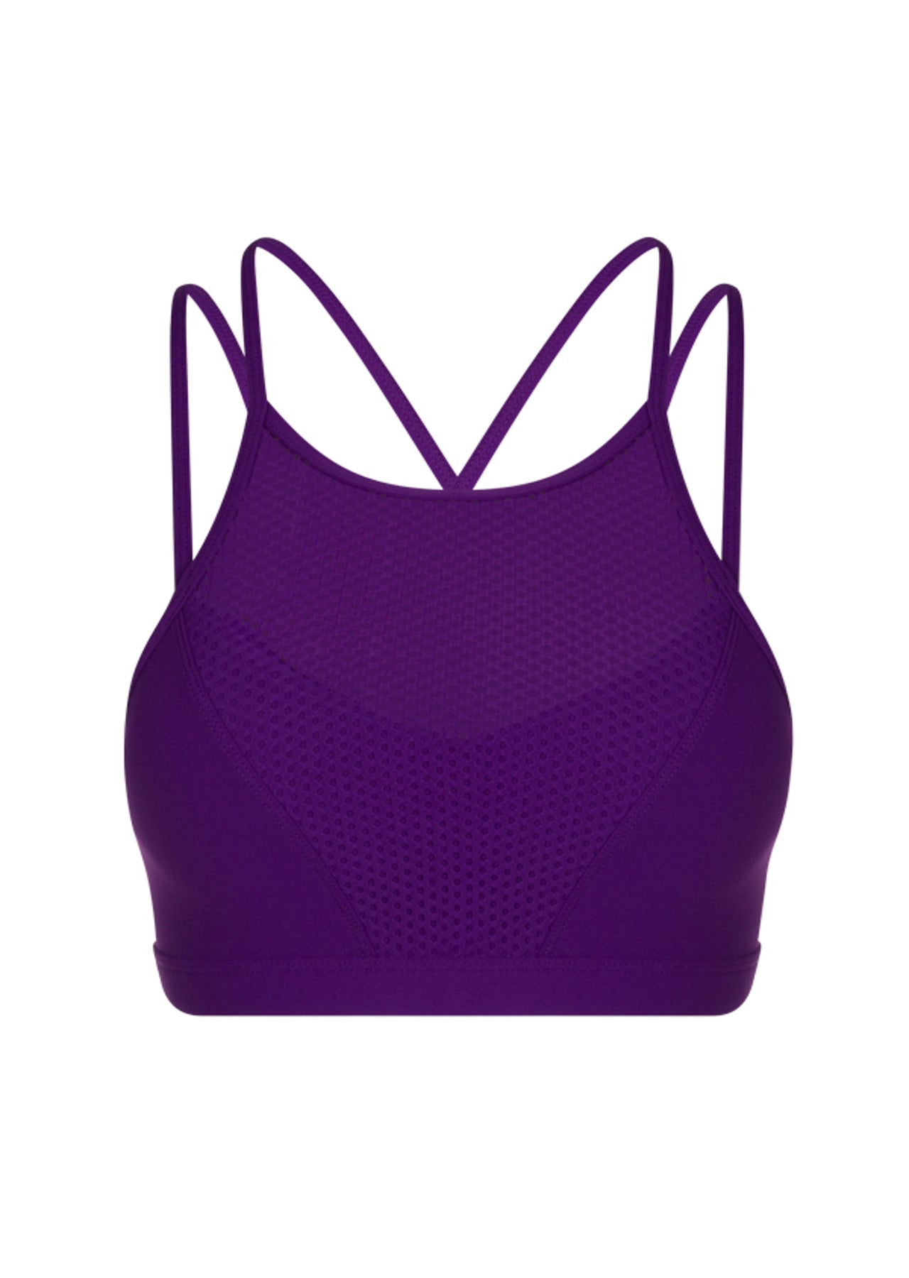 Lorna Jane Ambition Sports Bra - Blackberry