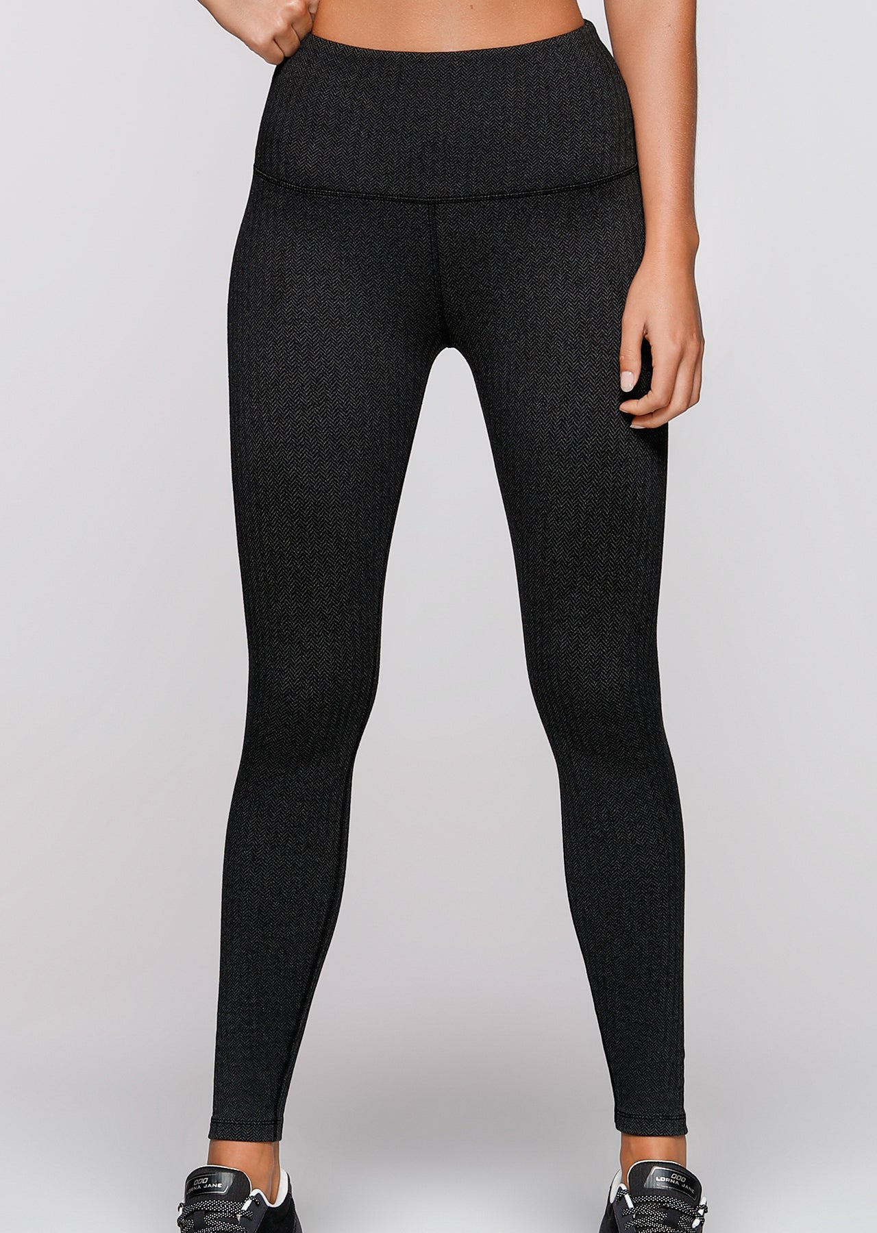 Lorna Jane Amity Support F/L Tight - Black Marl