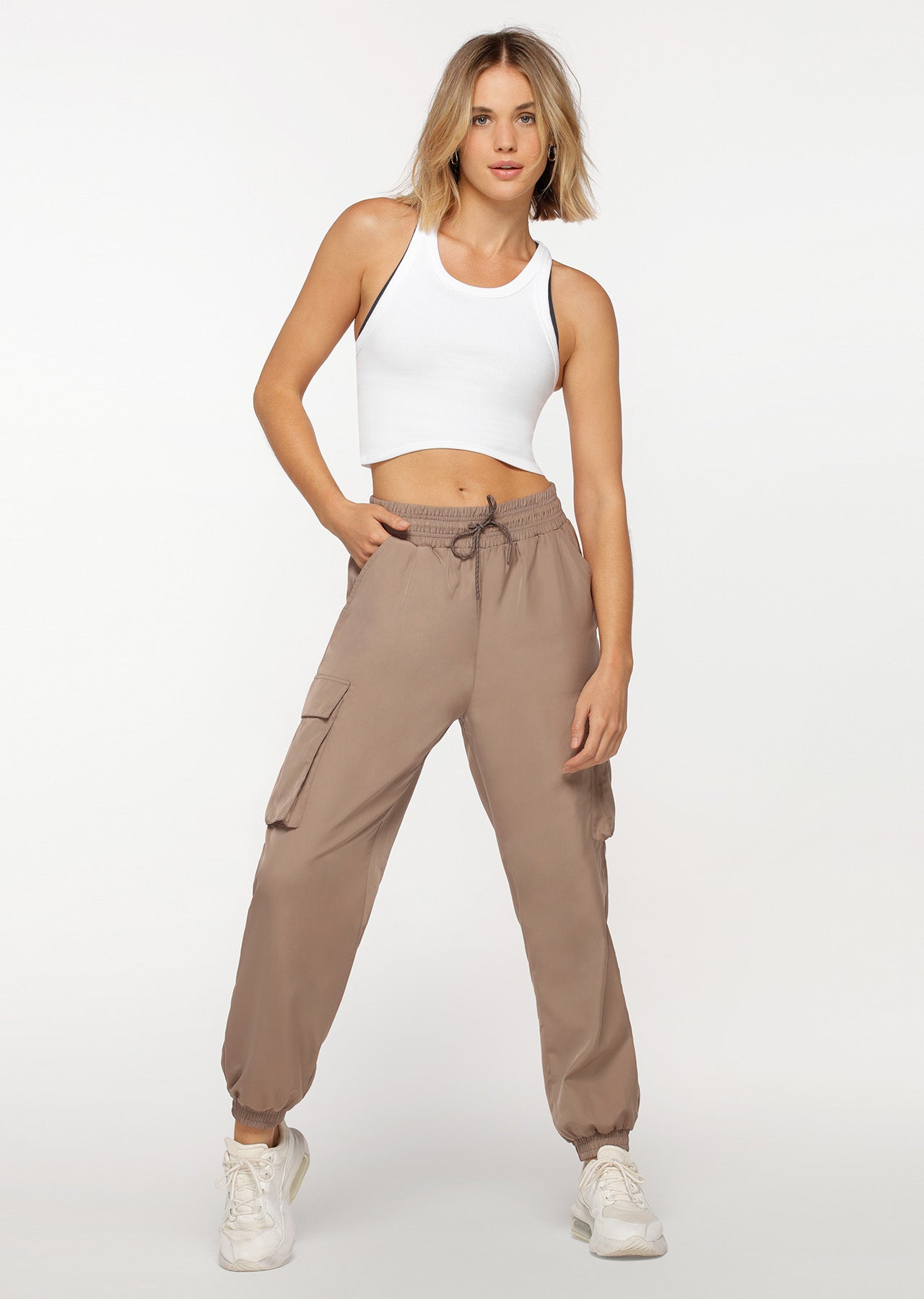 Lorna Jane Amplify Active Pant - Bone