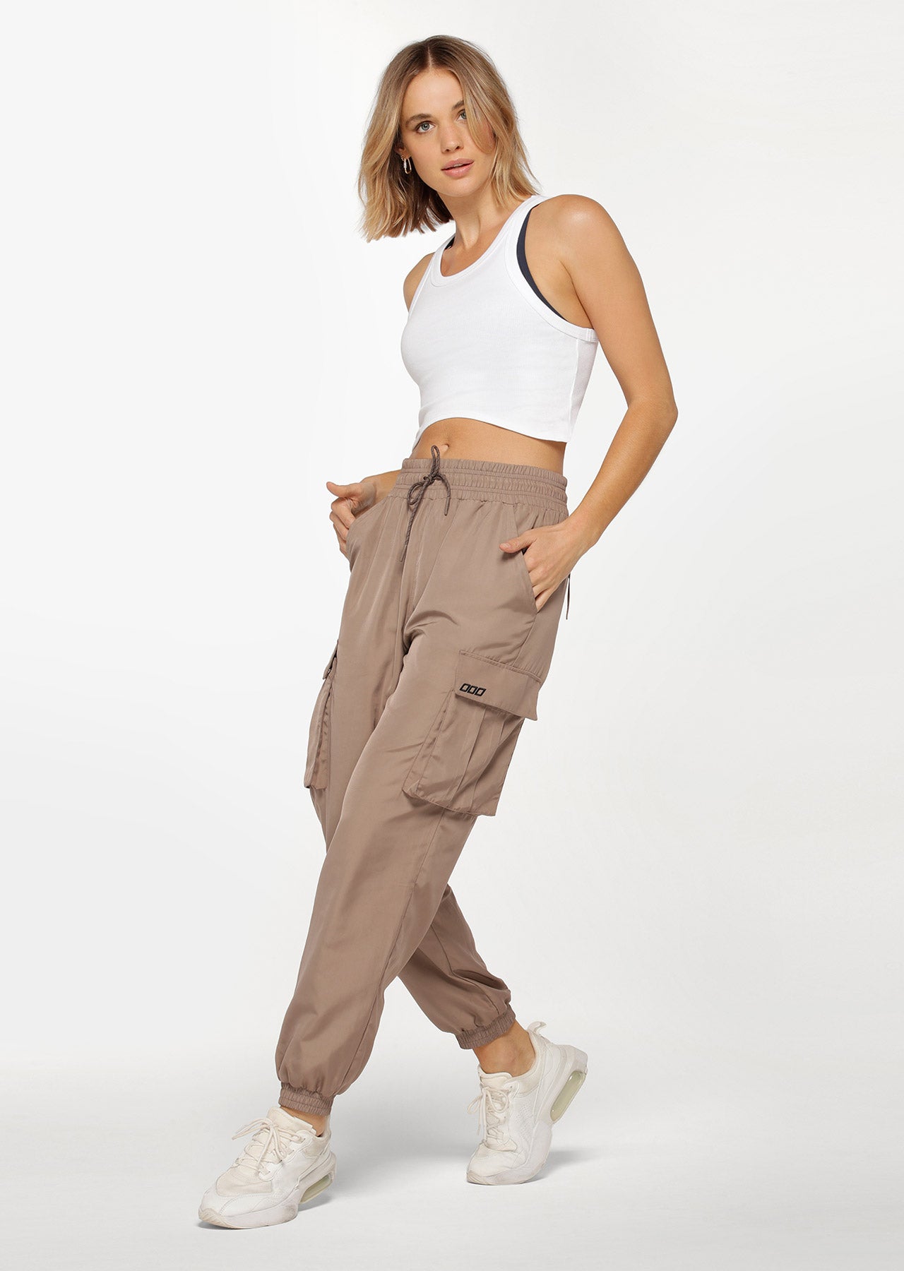 Lorna Jane Amplify Active Pant - Bone