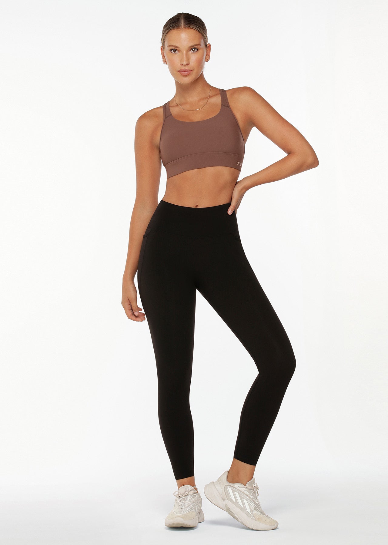 Lorna Jane Amy Phone Pocket Ankle Biter Leggings - Black