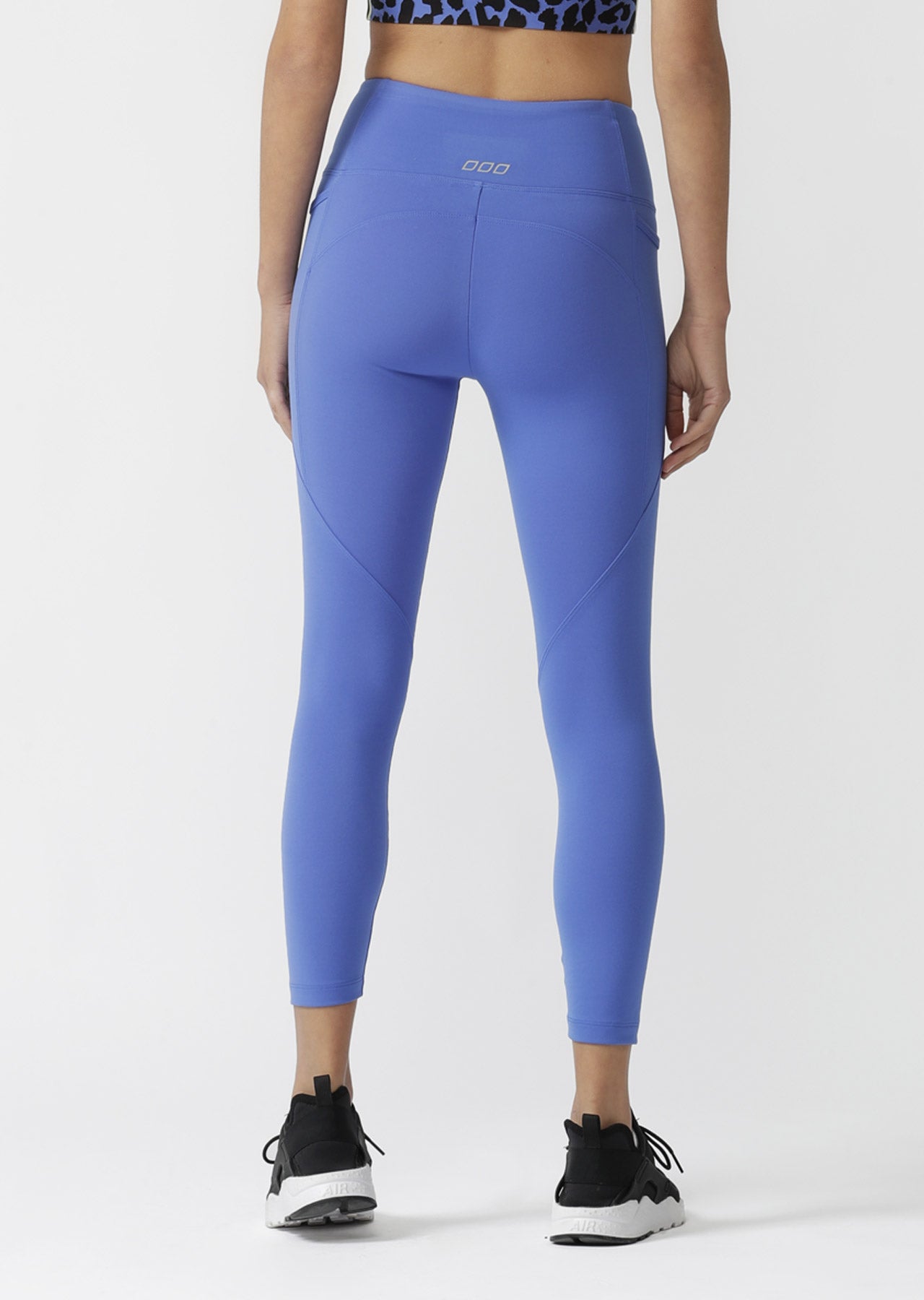 Lorna Jane Amy Phone Pocket Ankle Biter Leggings - Azure Blue