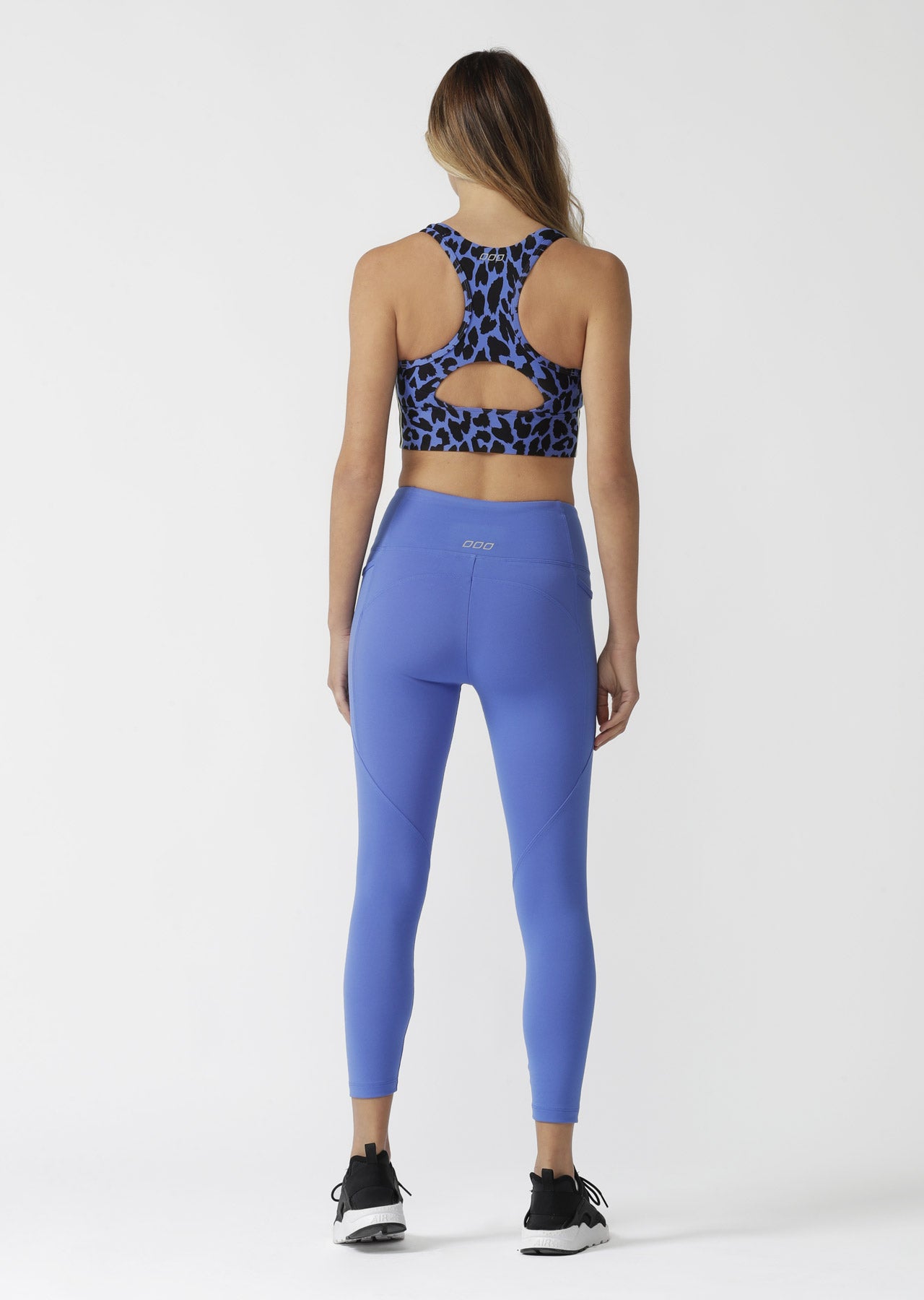 Lorna Jane Amy Phone Pocket Ankle Biter Leggings - Azure Blue