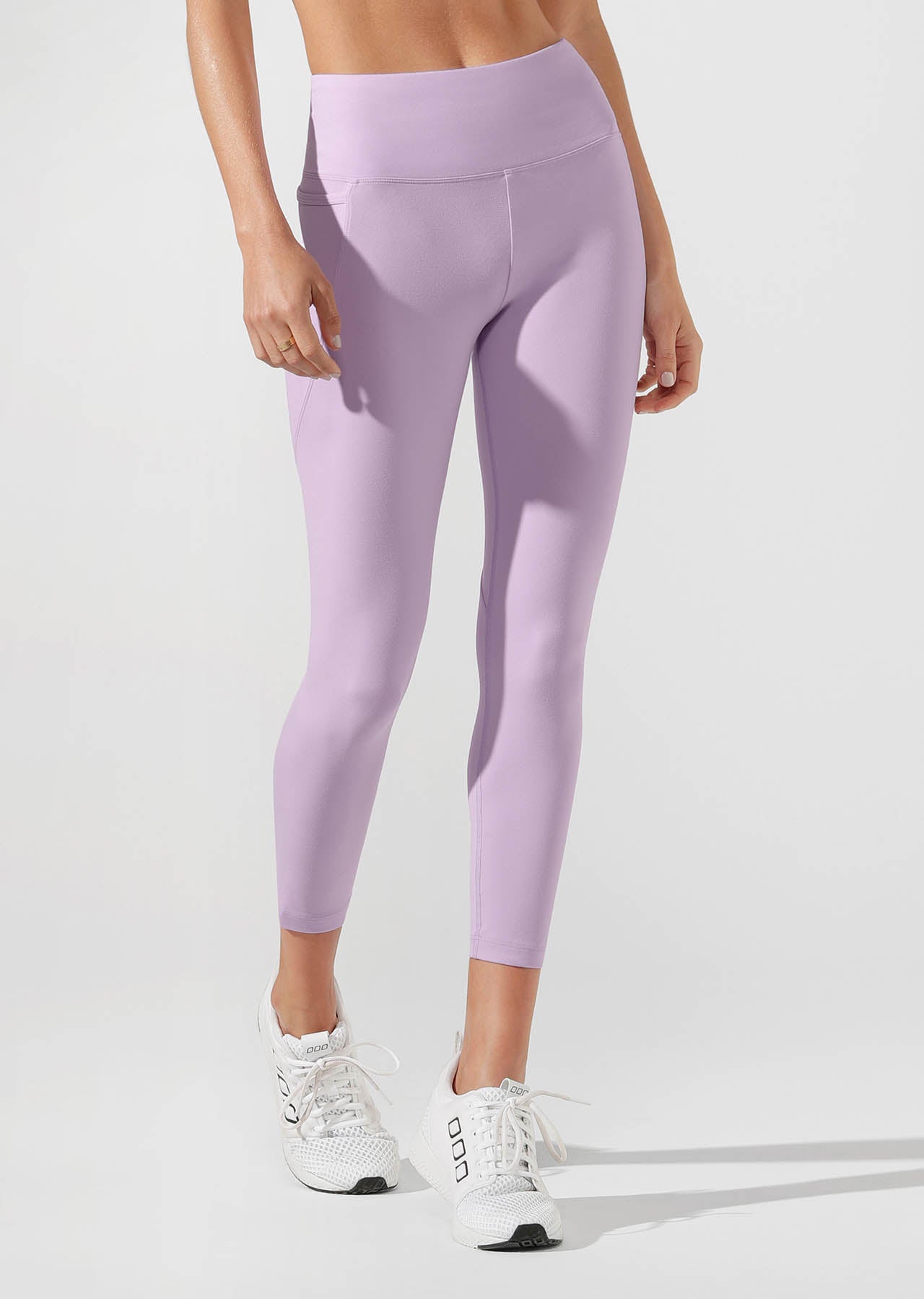 Lorna Jane Amy Phone Pocket Ankle Biter Tight - Light Lavender