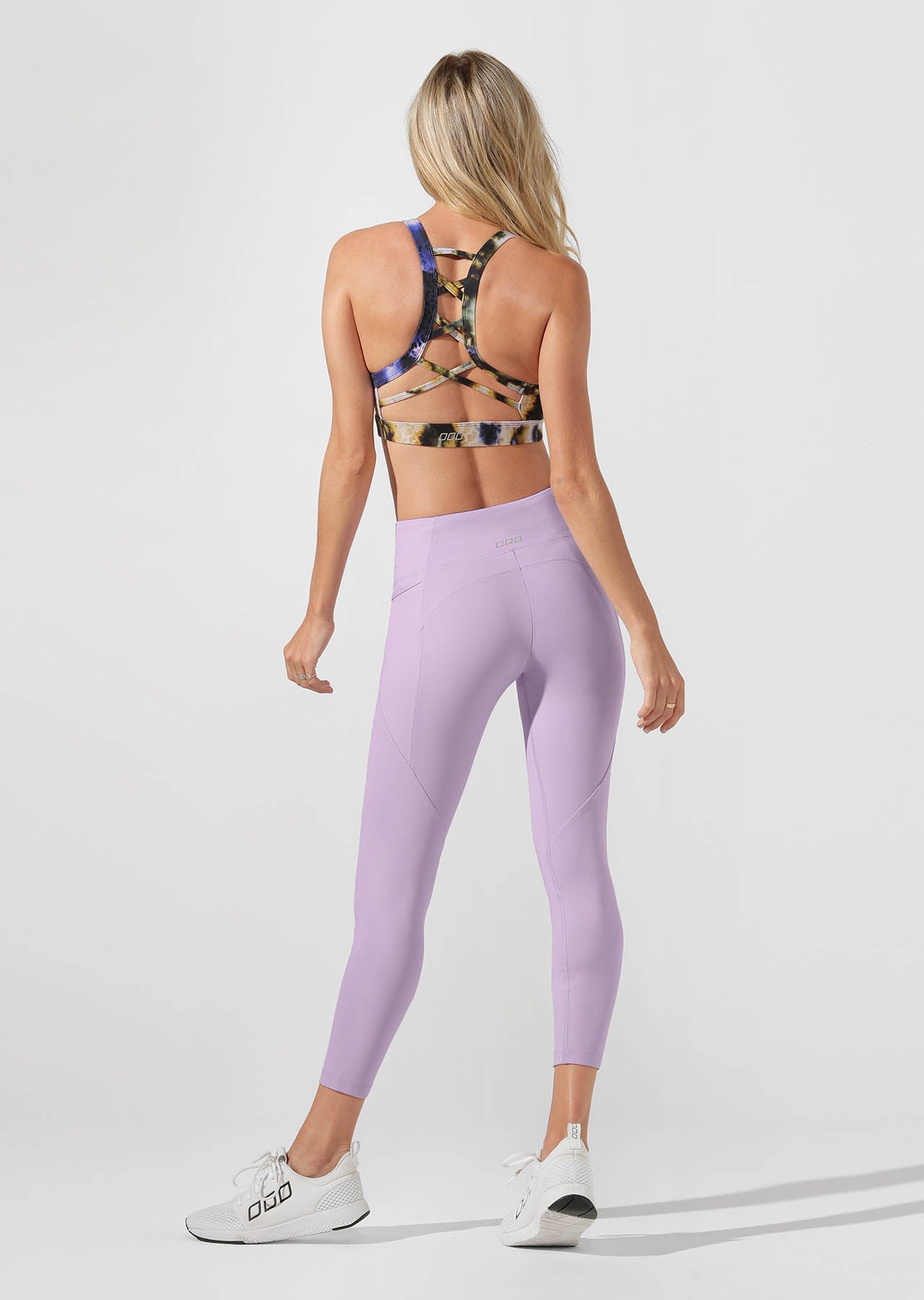 Lorna Jane Amy Phone Pocket Ankle Biter Tight - Light Lavender