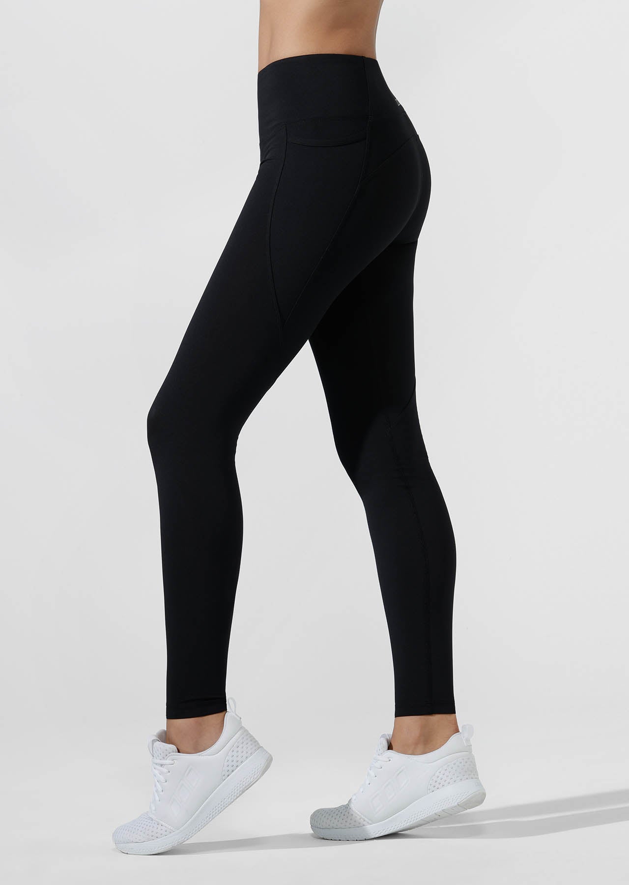 Lorna Jane Amy Phone Pocket Full Length Tight - Black