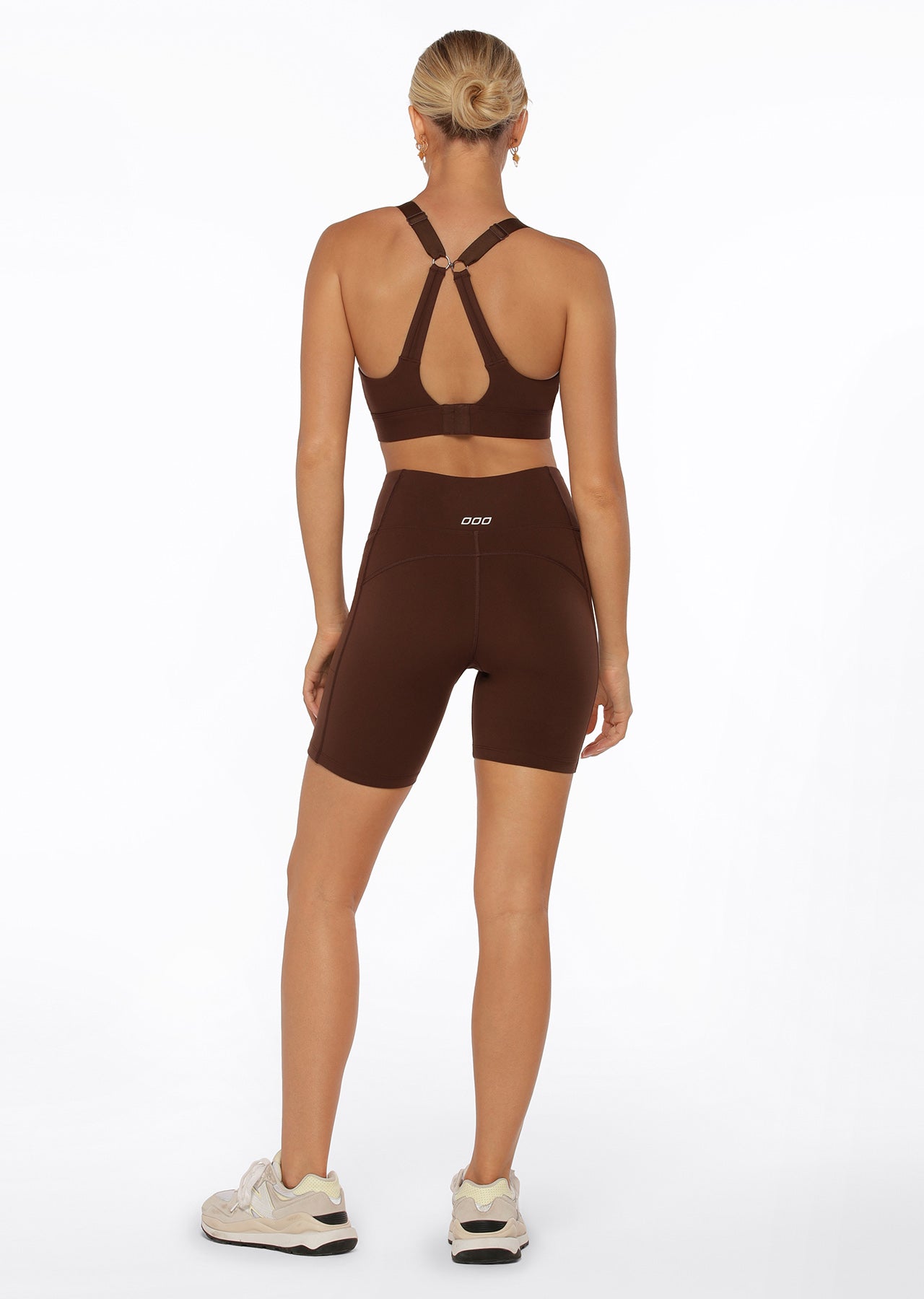 Lorna Jane Amy Phone Pocket Tech Bike Short - Espresso