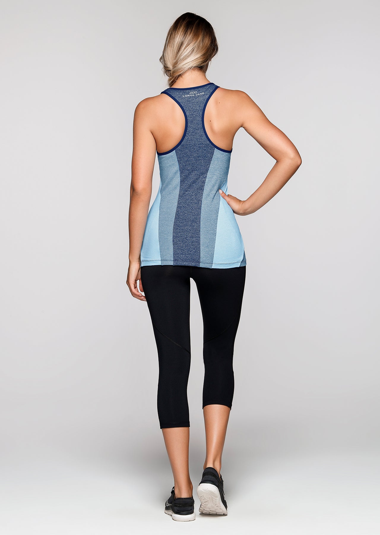 Lorna Jane Aphrodite Excel Tank - Blue Multi